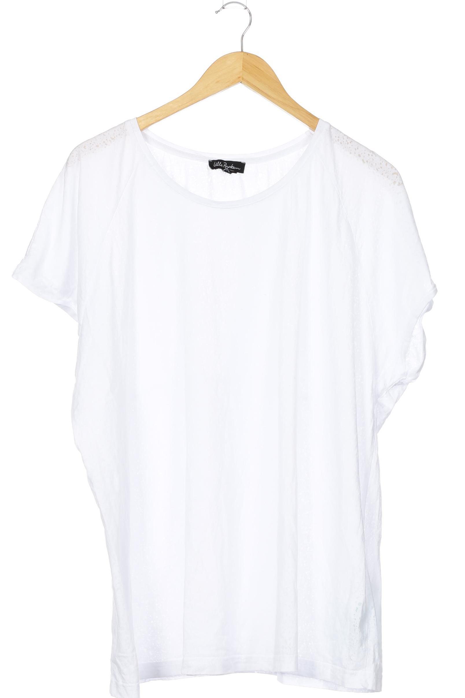 

Ulla Popken Damen T-Shirt, weiß, Gr. 50