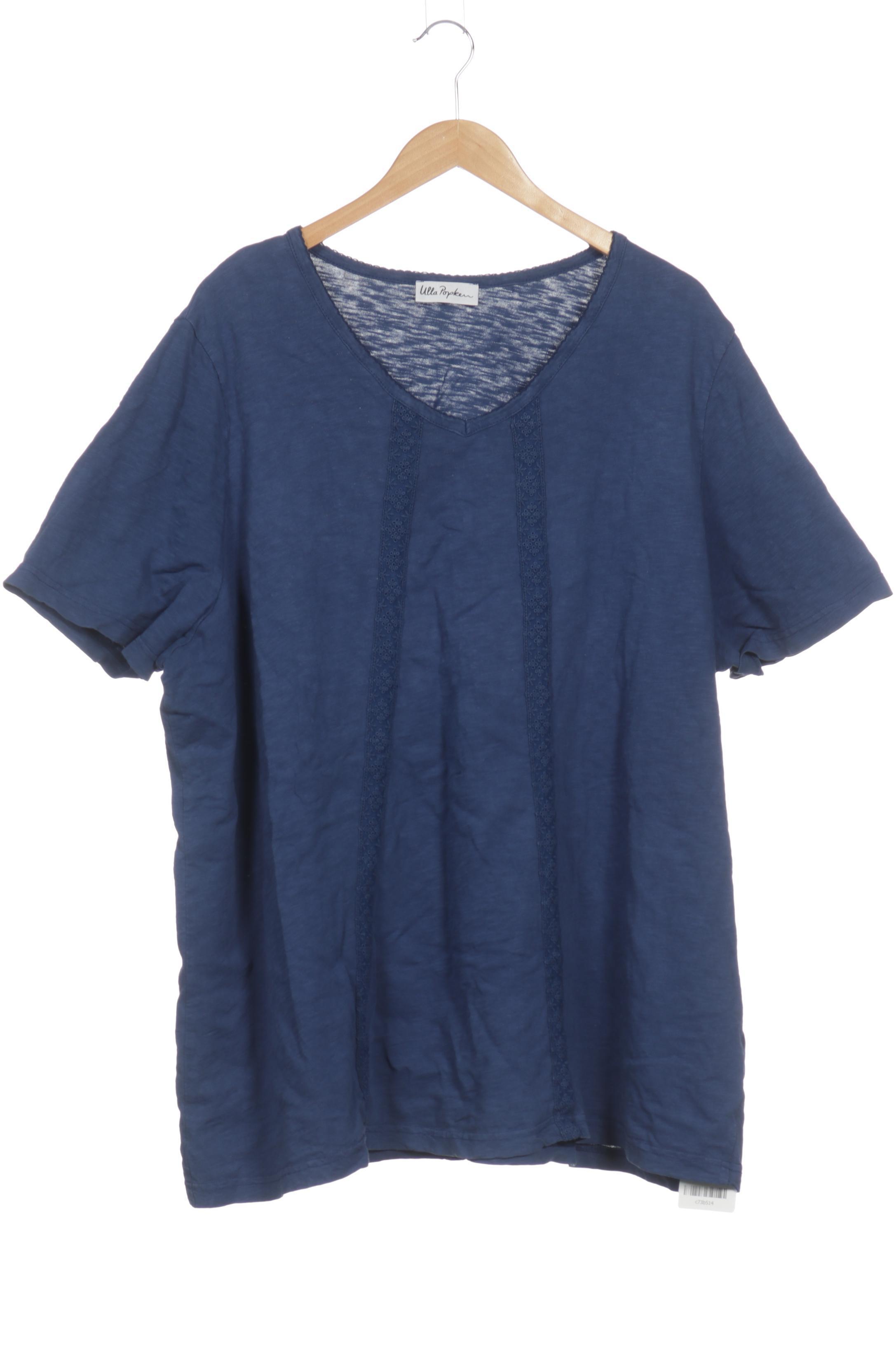 

Ulla Popken Damen T-Shirt, blau, Gr. 54
