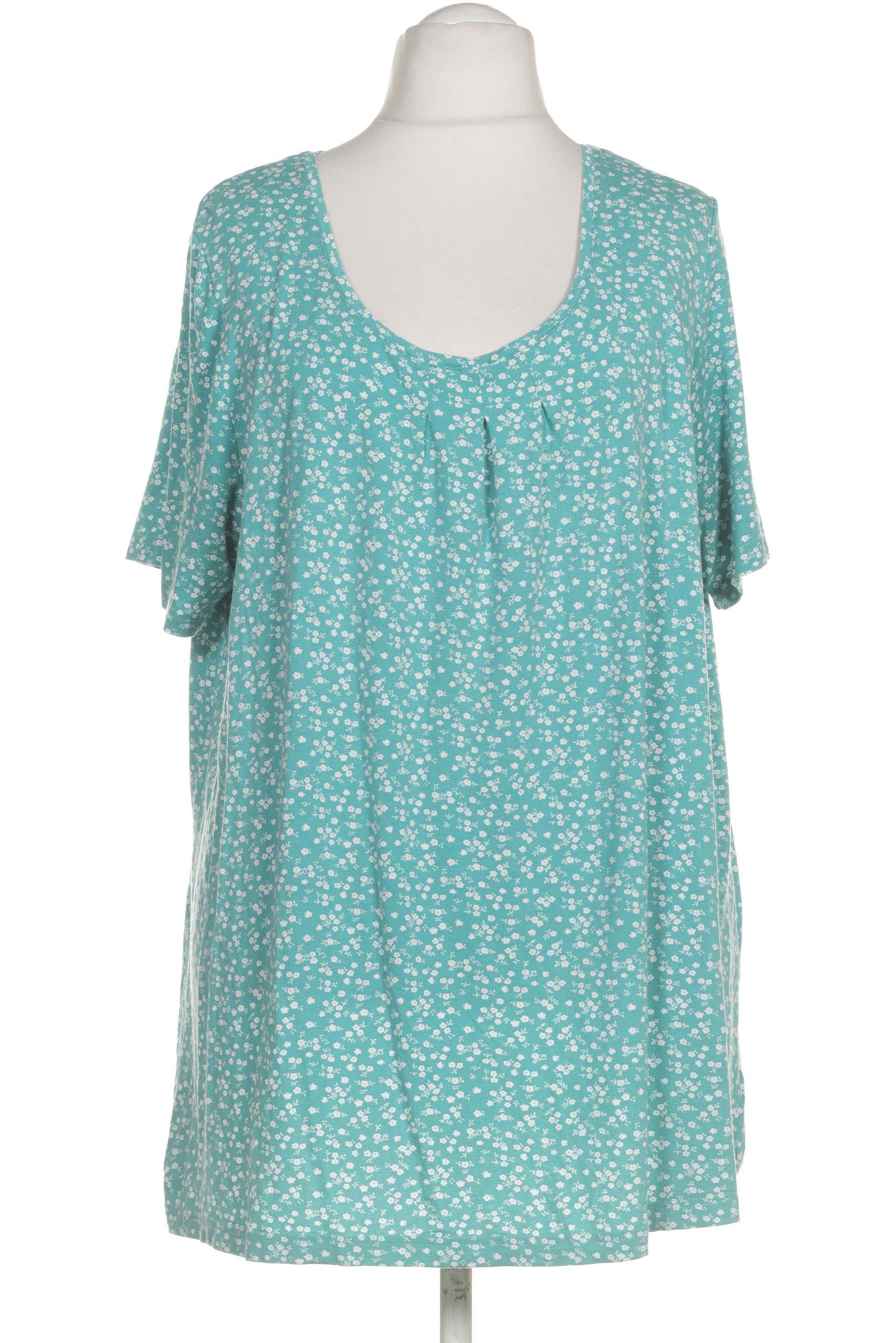 

Ulla Popken Damen T-Shirt, türkis, Gr. 50