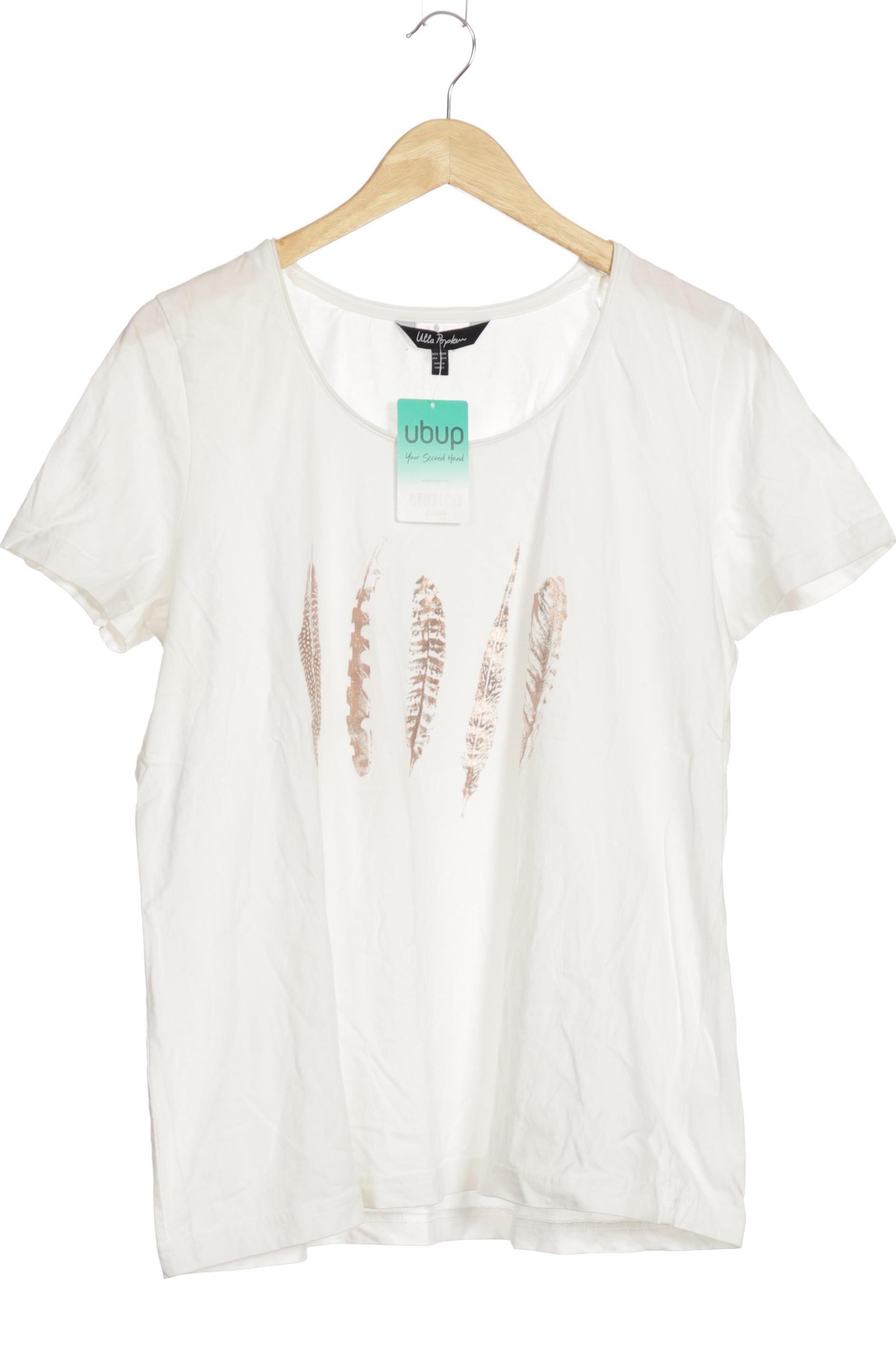 

Ulla Popken Damen T-Shirt, weiß, Gr. 42