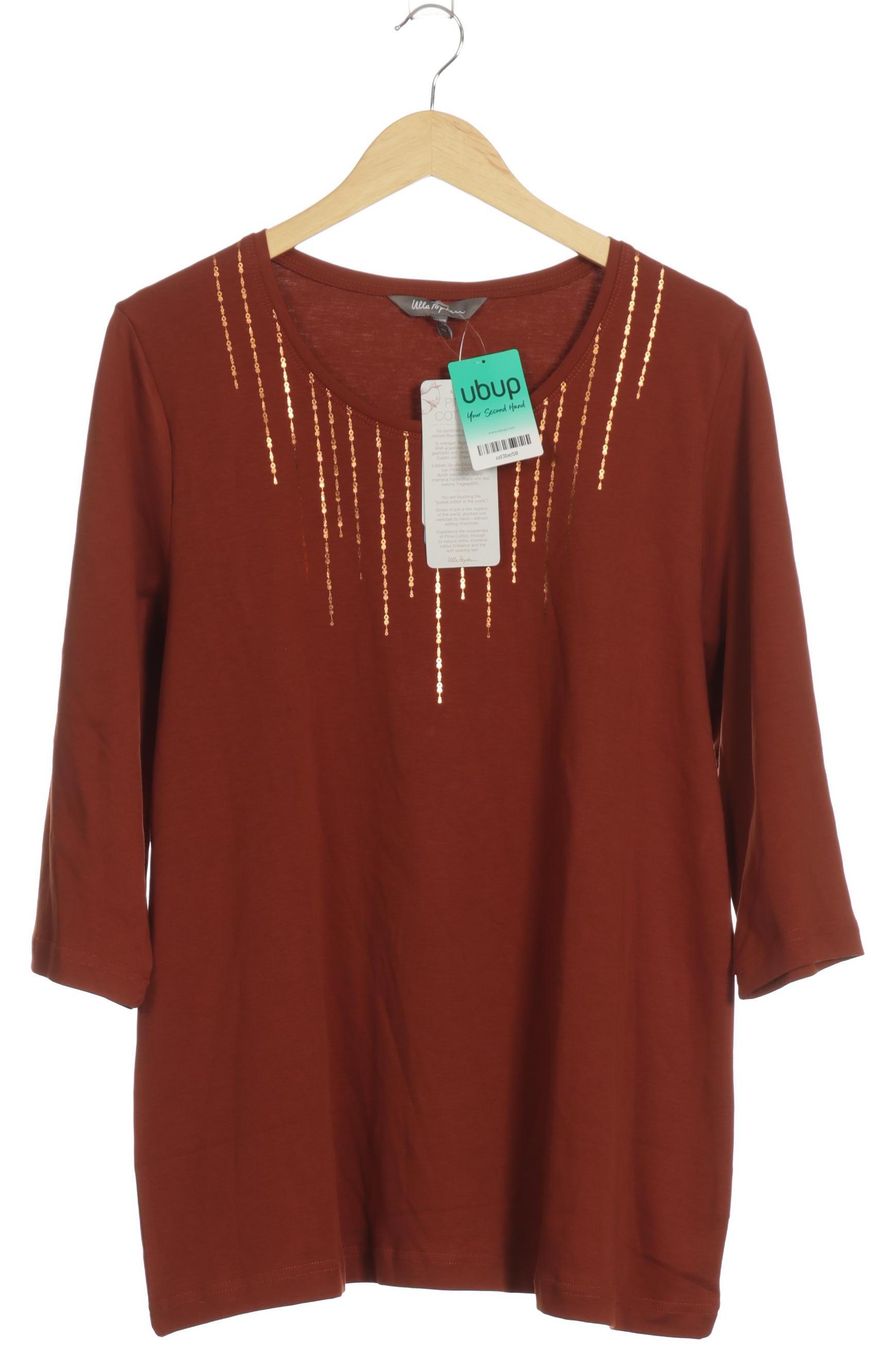 

Ulla Popken Damen T-Shirt, braun, Gr. 46