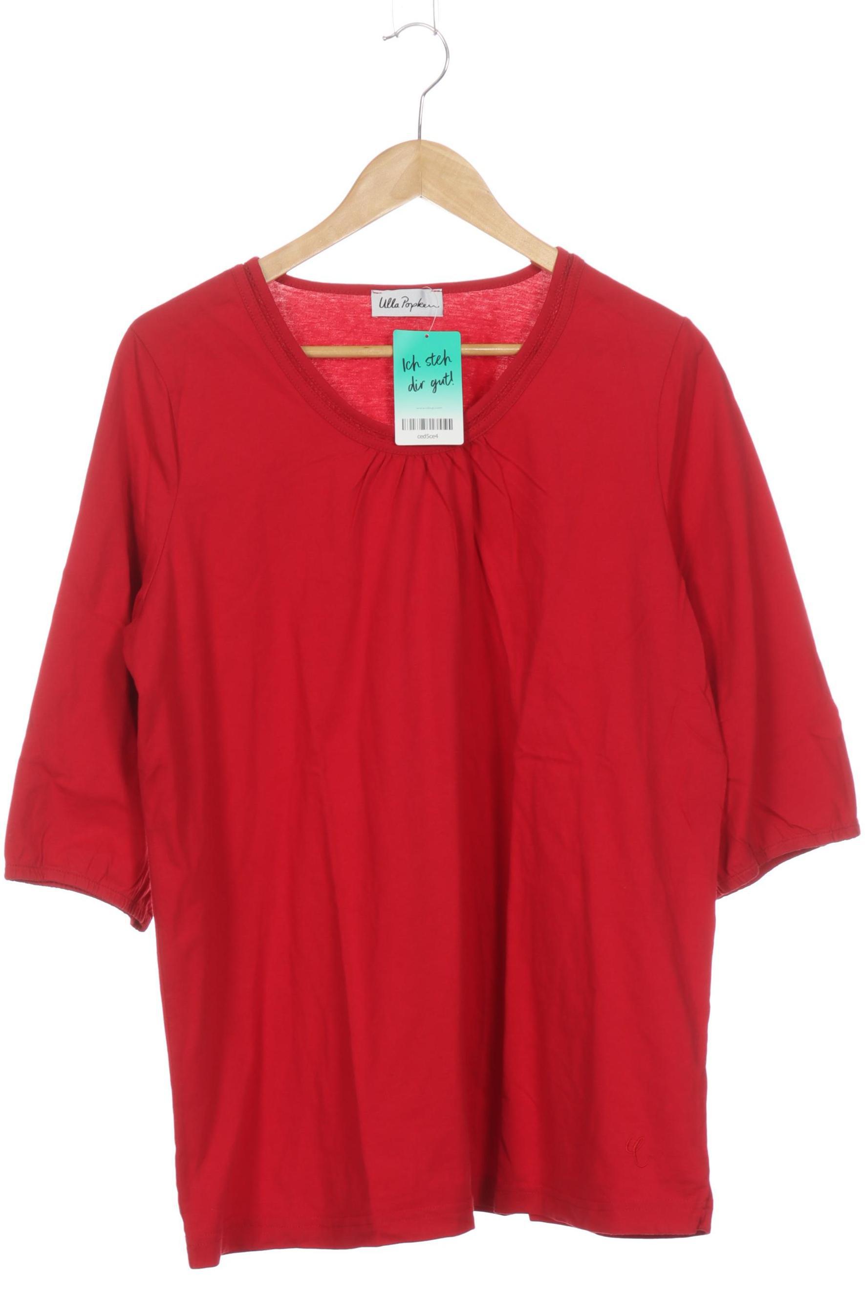 

Ulla Popken Damen T-Shirt, rot, Gr. 46