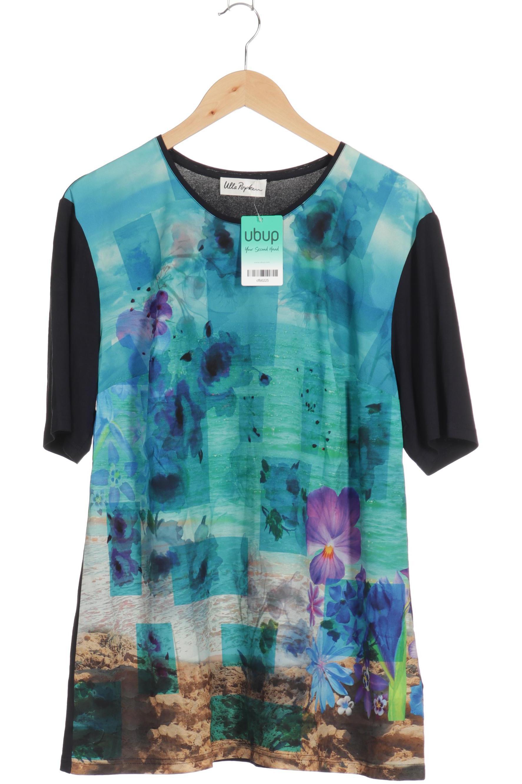 

Ulla Popken Damen T-Shirt, blau, Gr. 42