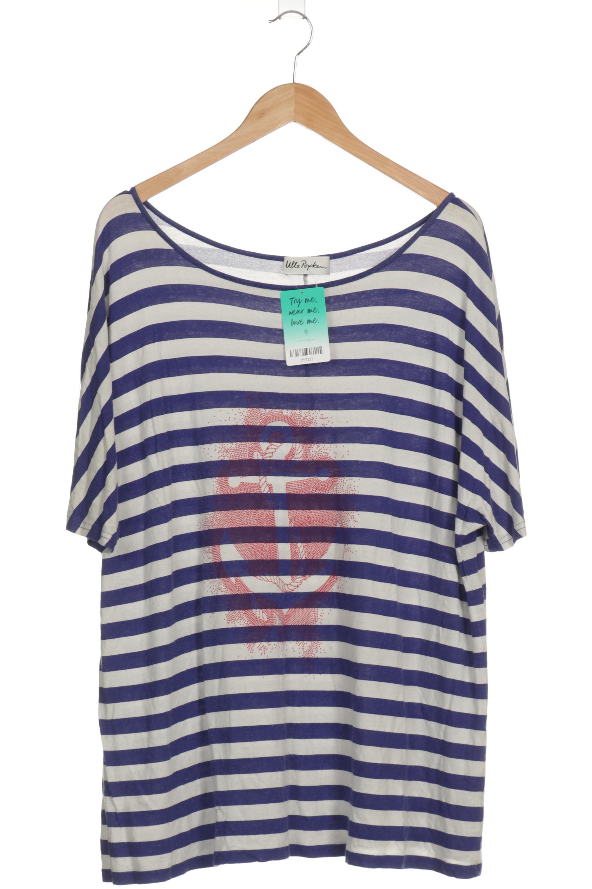 

Ulla Popken Damen T-Shirt, blau, Gr. 50