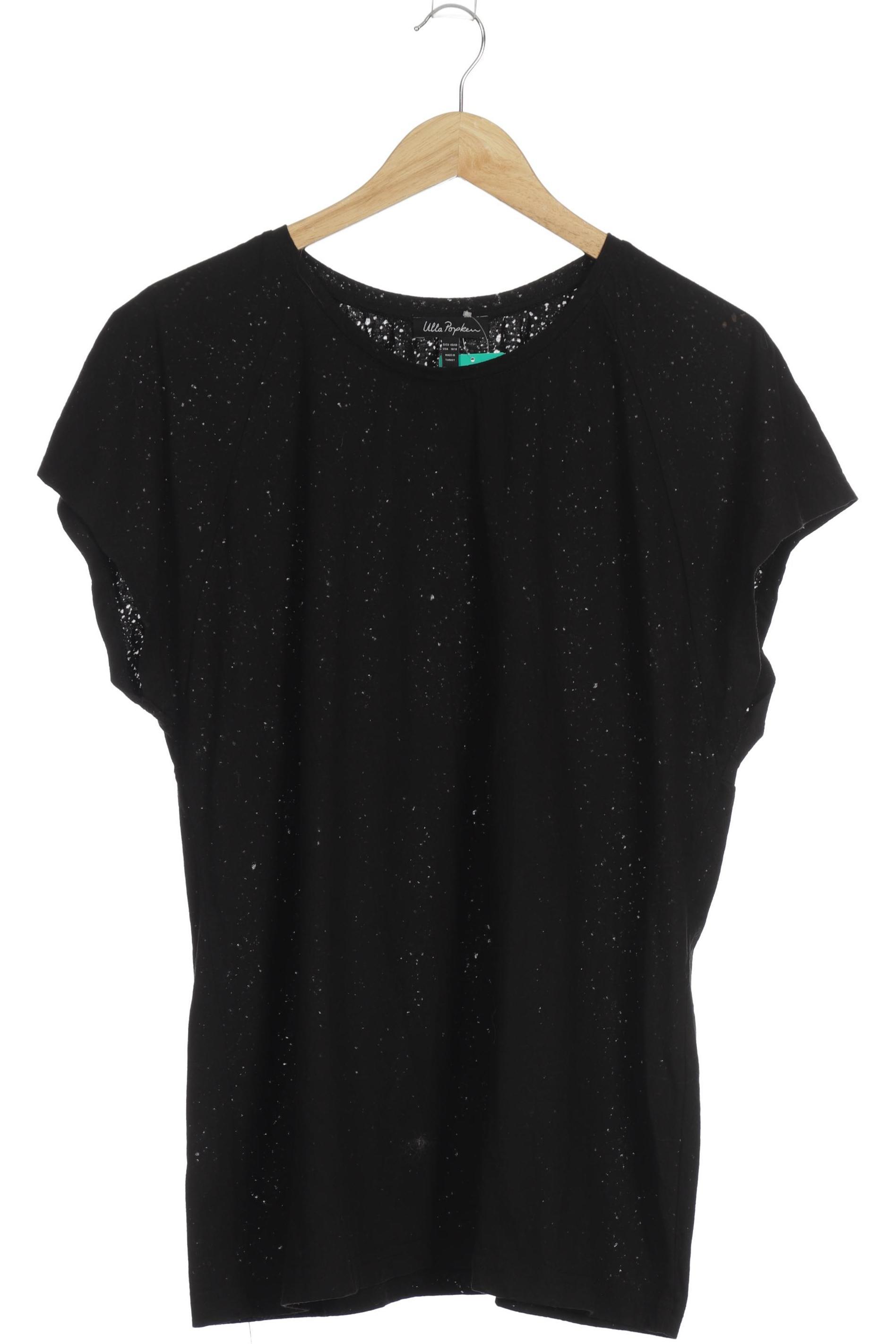 

Ulla Popken Damen T-Shirt, schwarz, Gr. 46