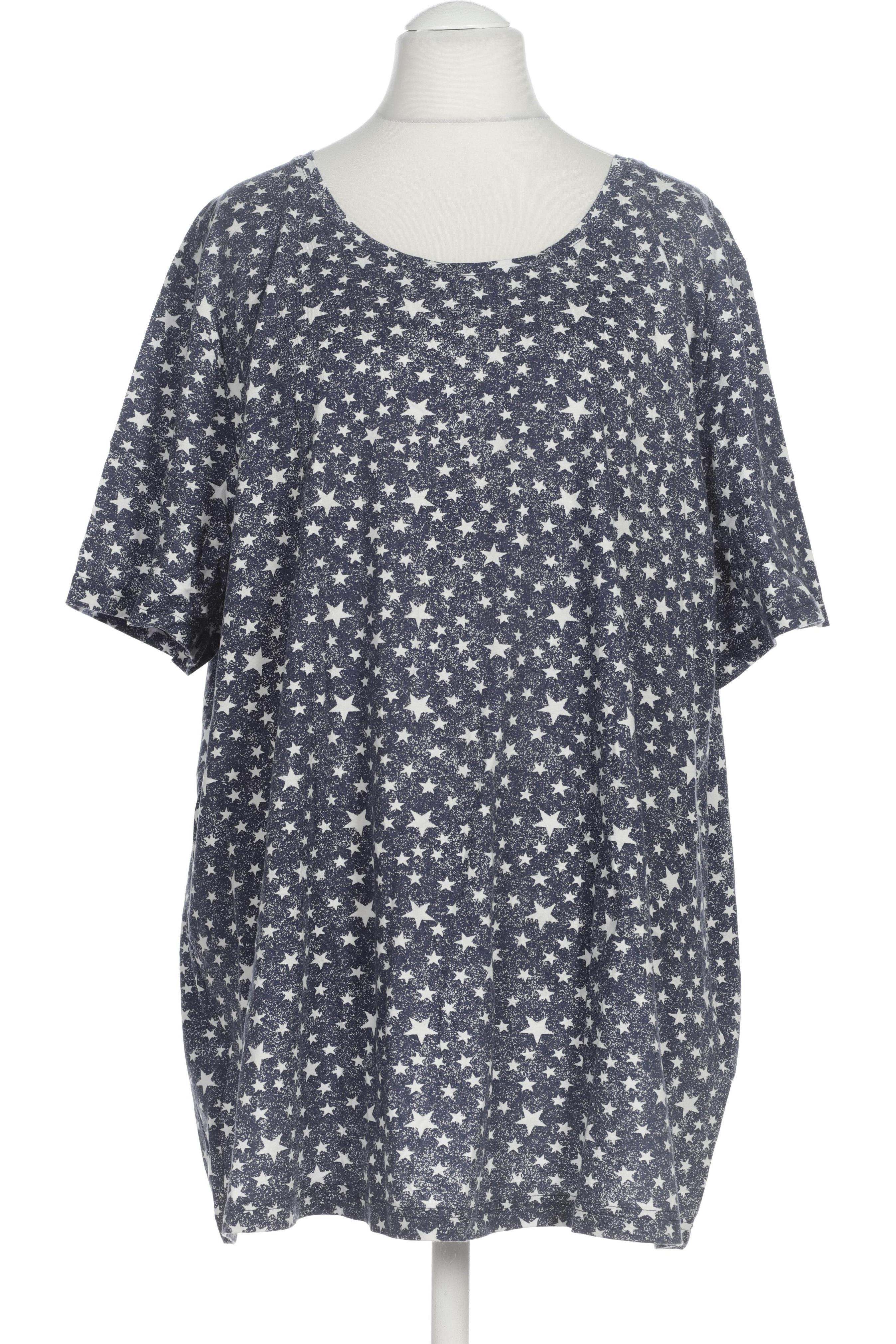 

Ulla Popken Damen T-Shirt, blau, Gr. 54