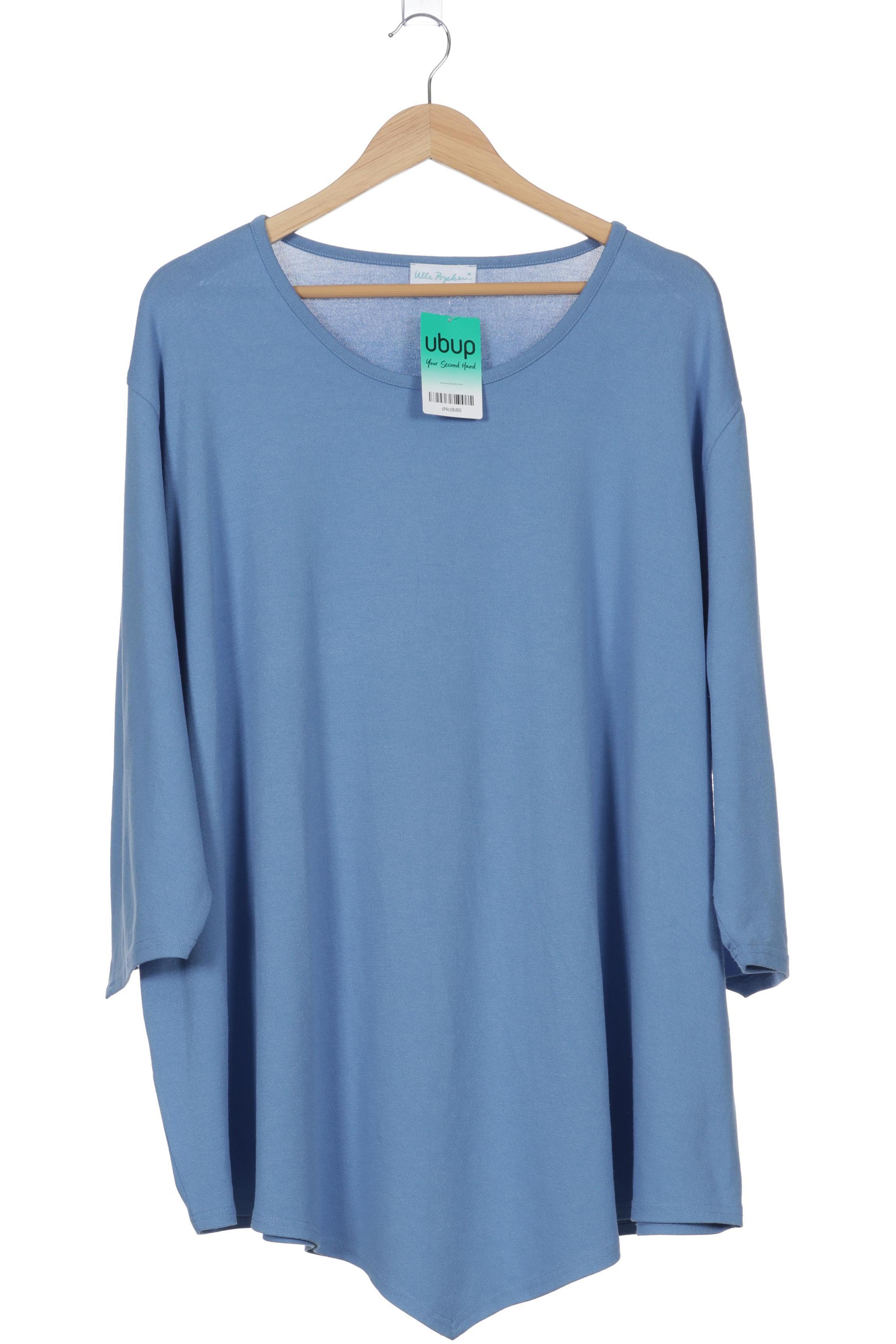 

Ulla Popken Damen T-Shirt, blau, Gr. 58
