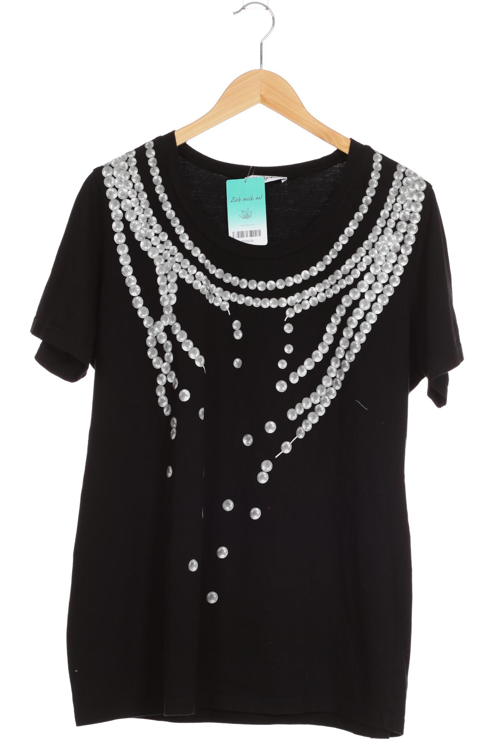 

Ulla Popken Damen T-Shirt, schwarz, Gr. 46