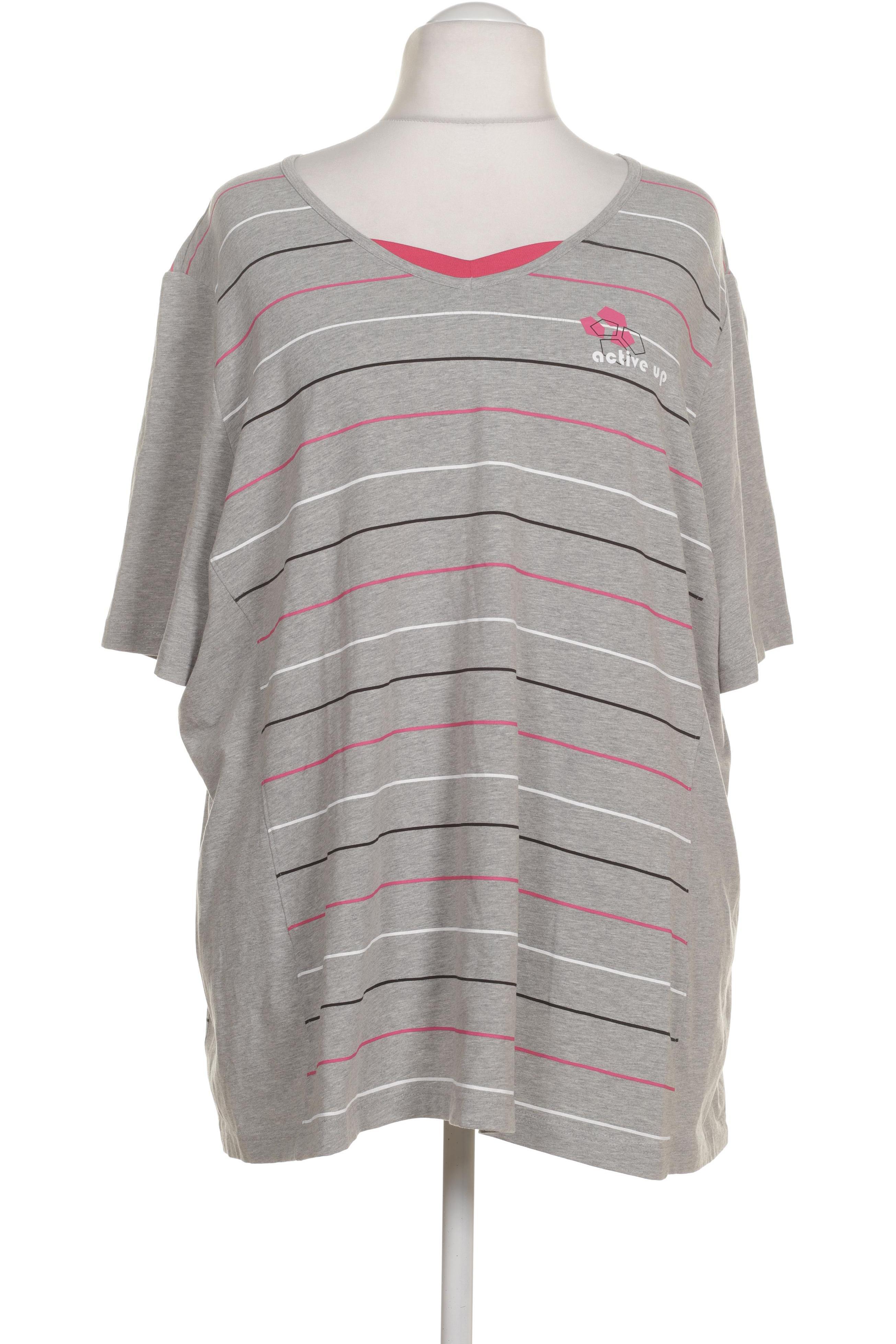 

Ulla Popken Damen T-Shirt, grau, Gr. 54