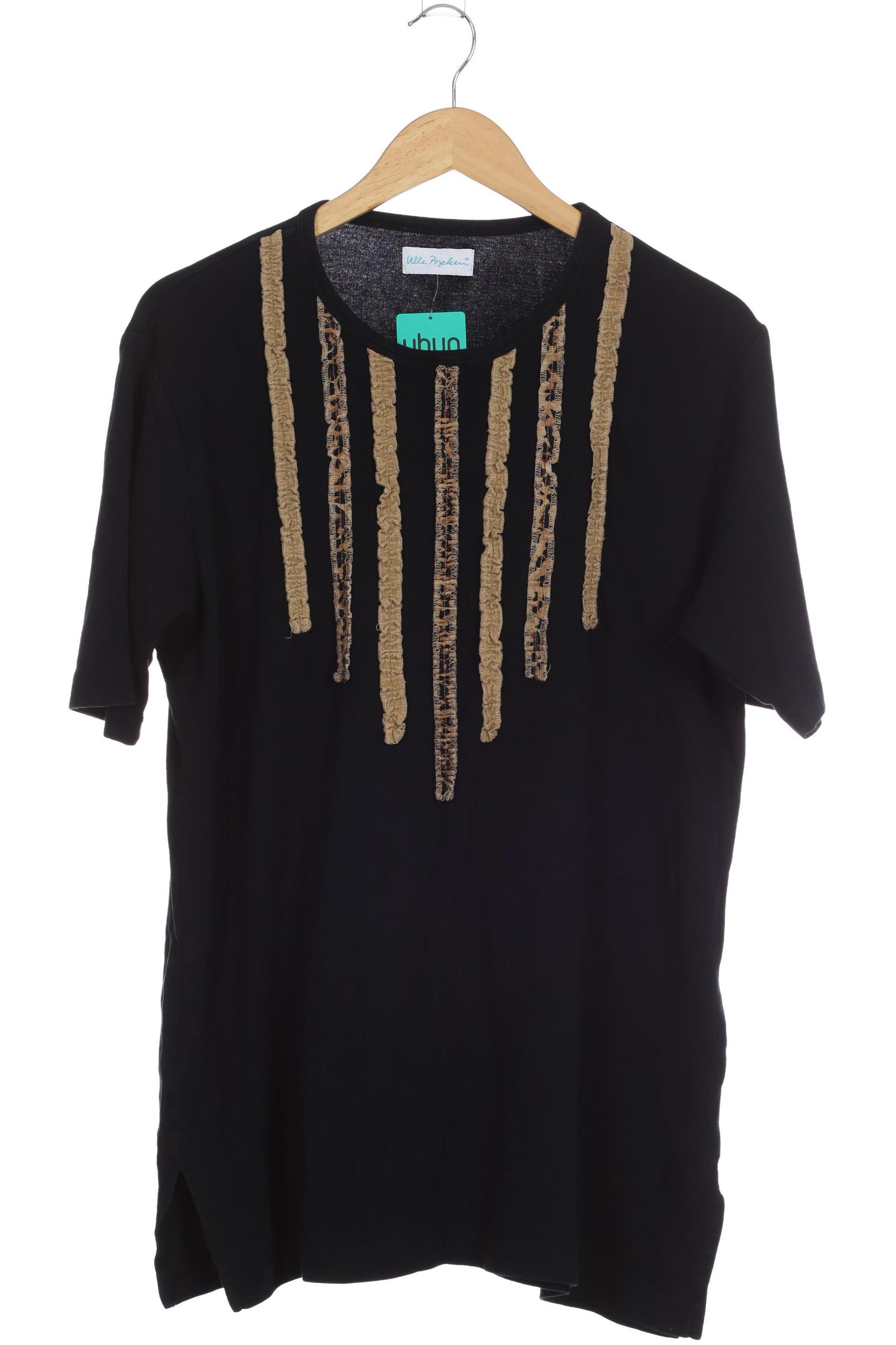 

Ulla Popken Damen T-Shirt, schwarz, Gr. 46