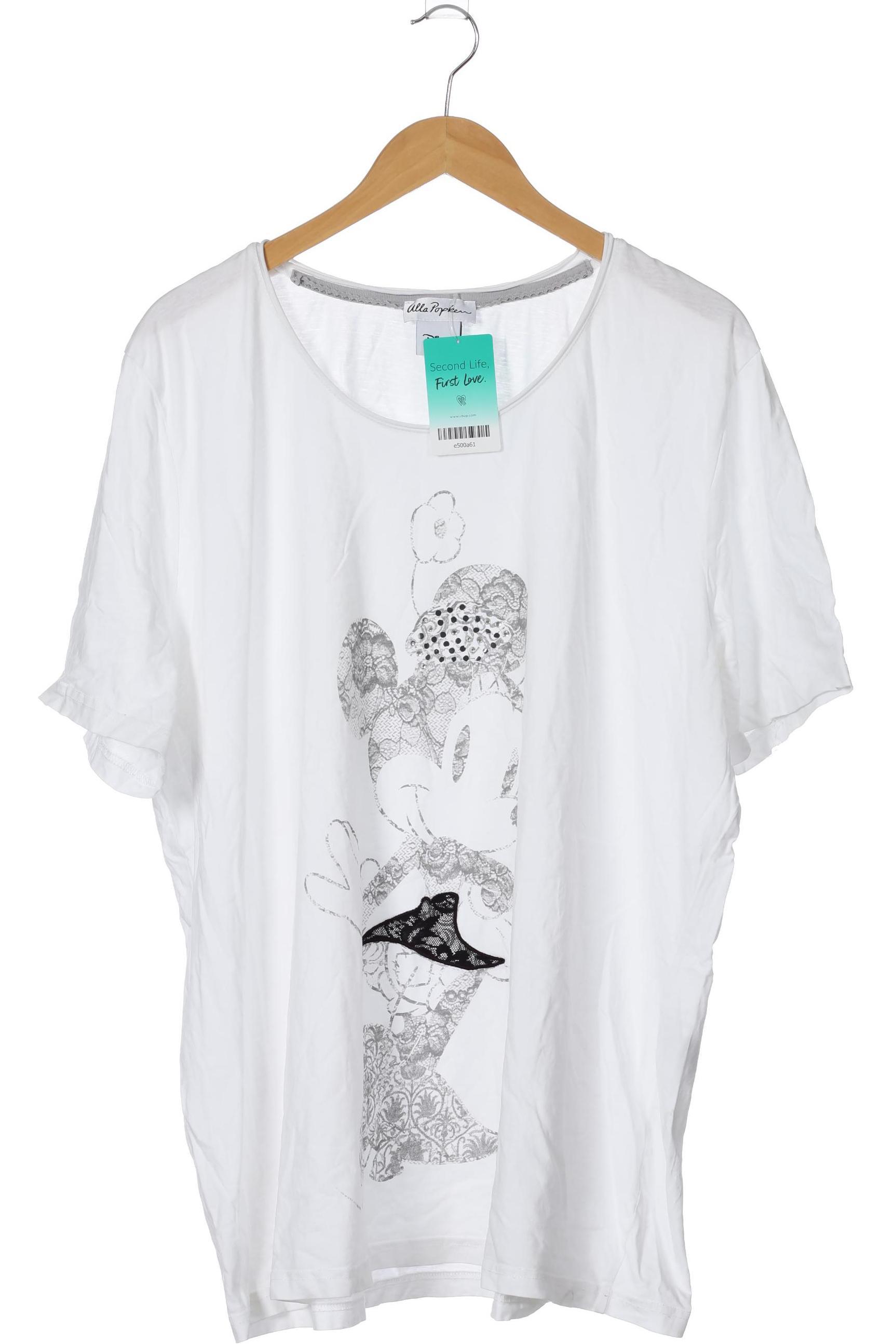 

Ulla Popken Damen T-Shirt, weiß, Gr. 54