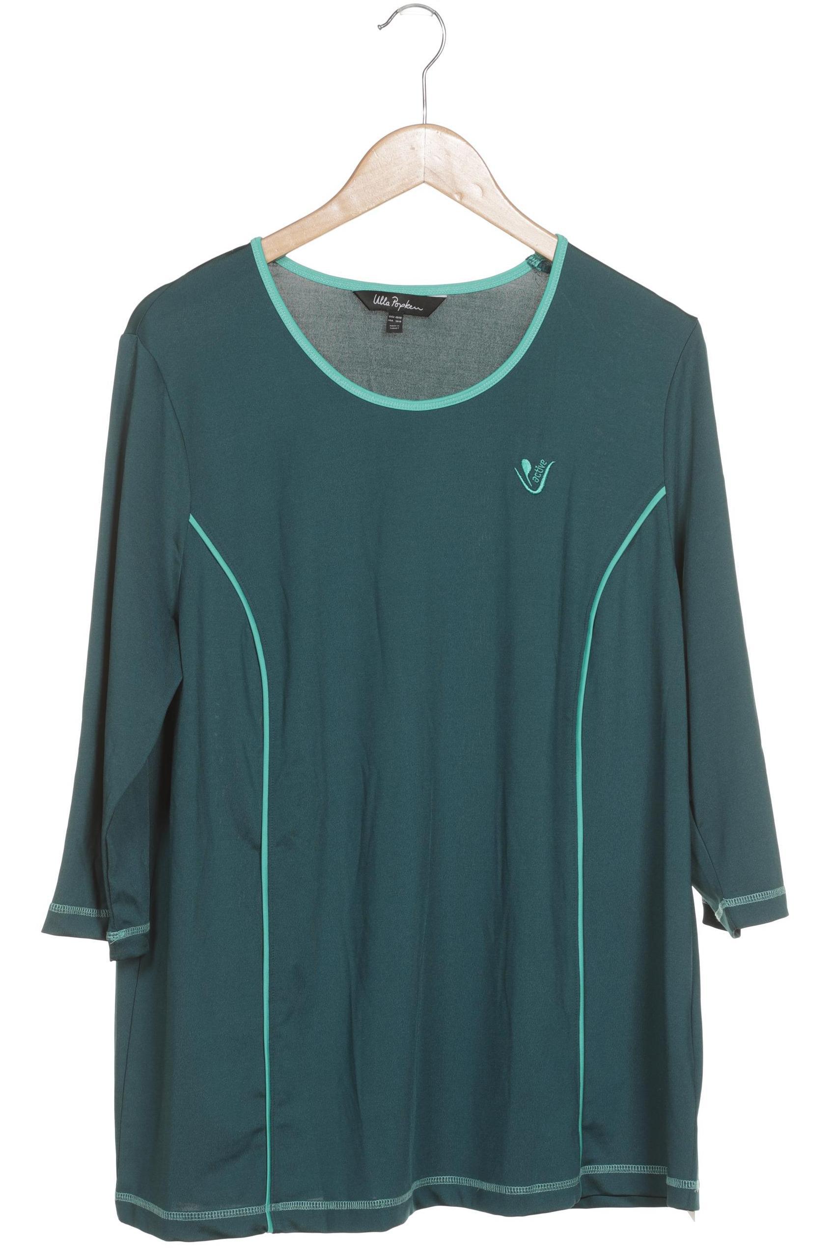 

Ulla Popken Damen Langarmshirt, blau, Gr. 46