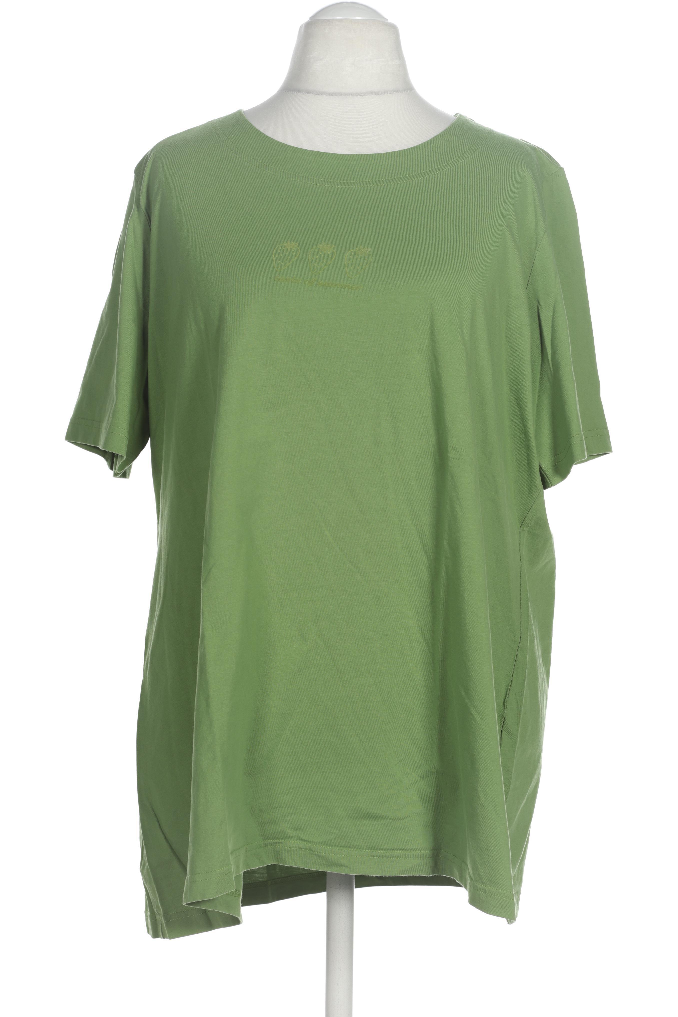 

Ulla Popken Damen T-Shirt, grün, Gr. 54