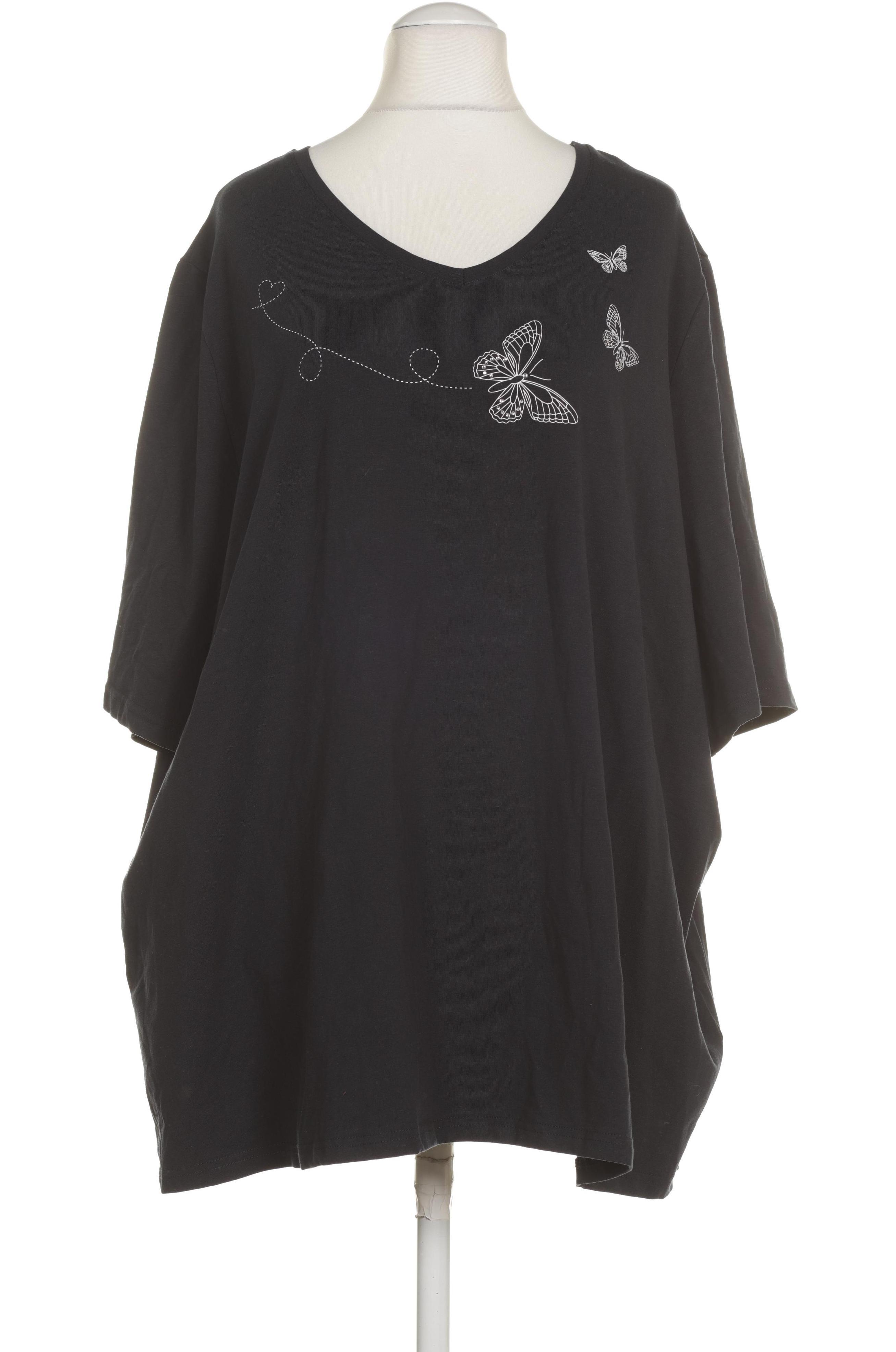 

Ulla Popken Damen T-Shirt, blau, Gr. 54