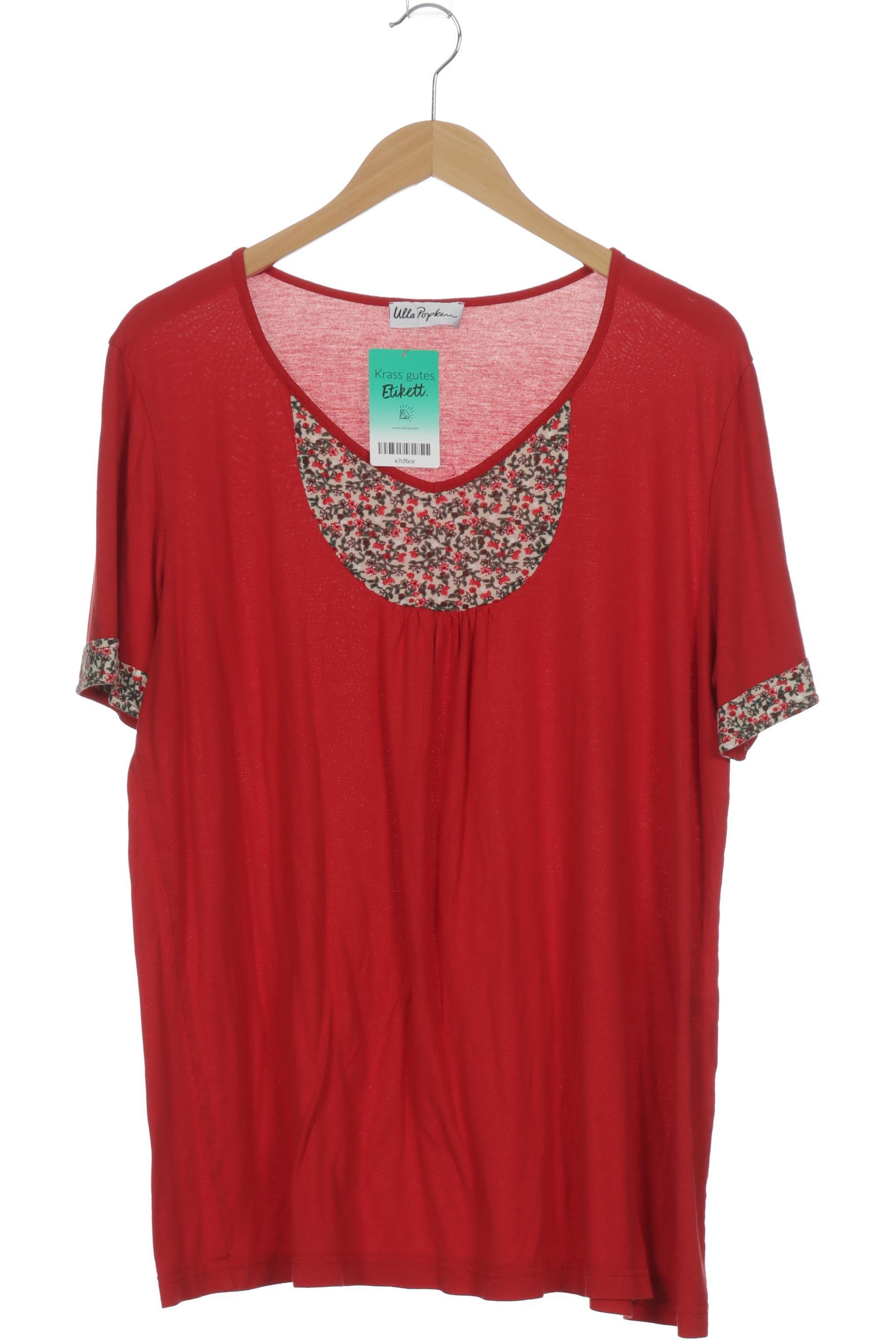 

Ulla Popken Damen T-Shirt, rot, Gr. 46