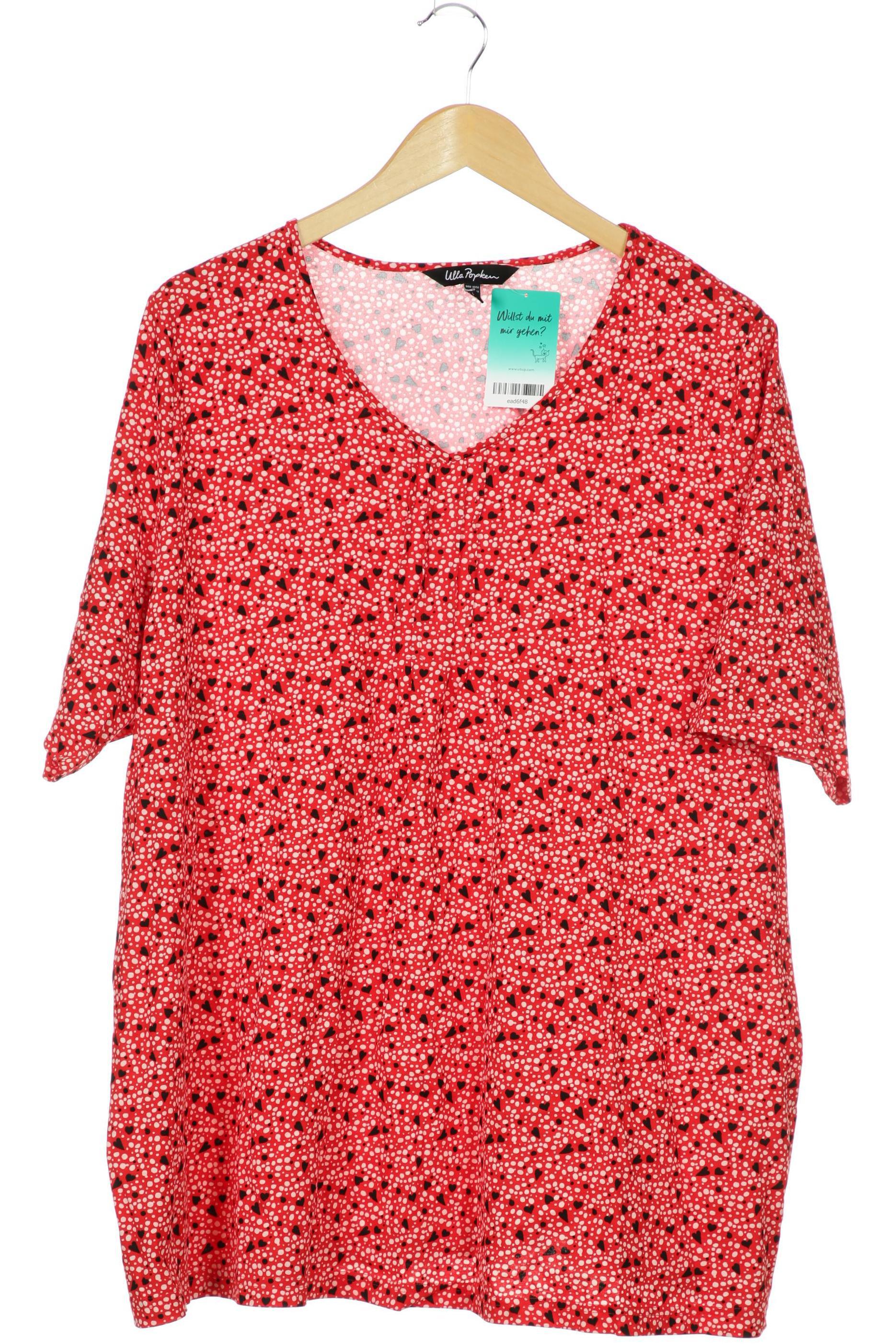 

Ulla Popken Damen T-Shirt, rot, Gr. 50