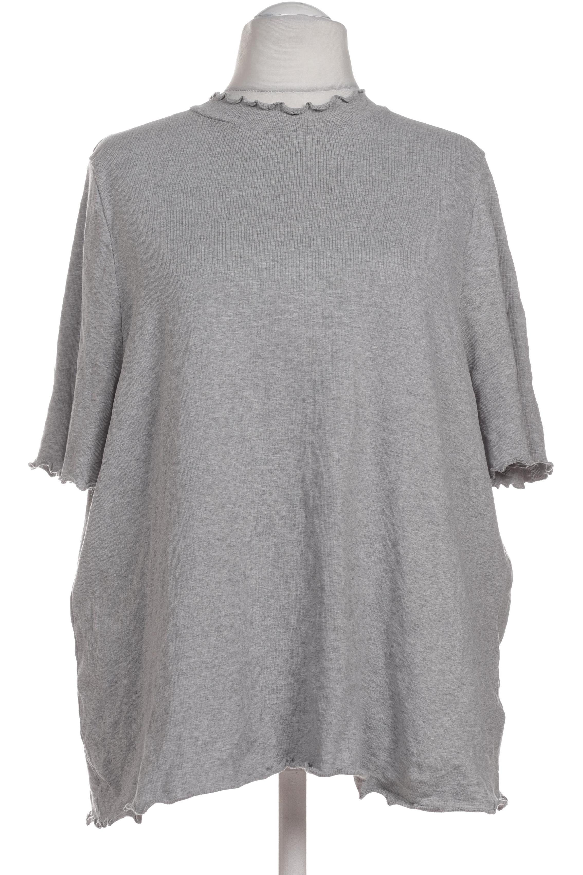 

Ulla Popken Damen T-Shirt, grau, Gr. 58