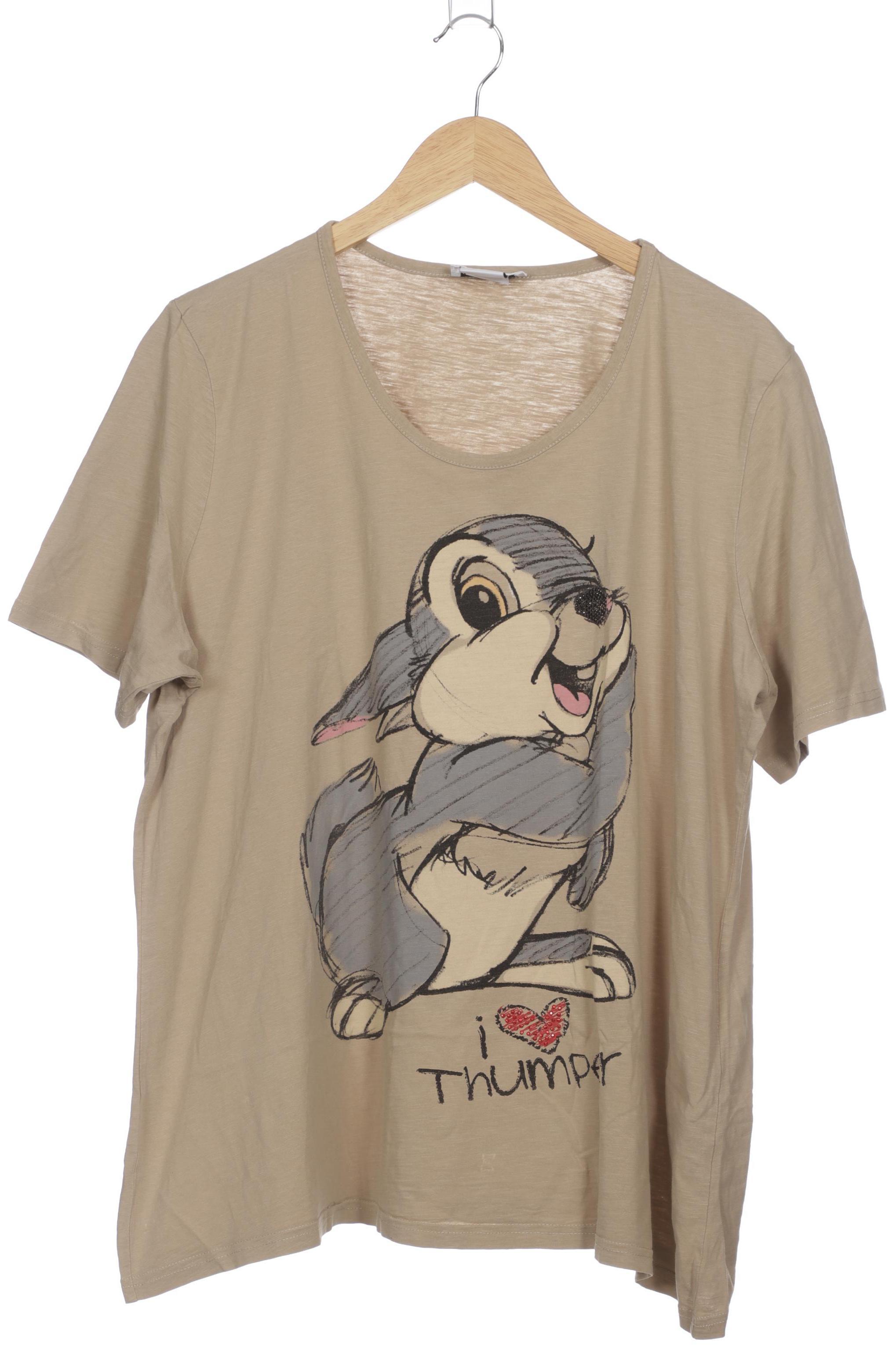 

Ulla Popken Damen T-Shirt, beige, Gr. 50