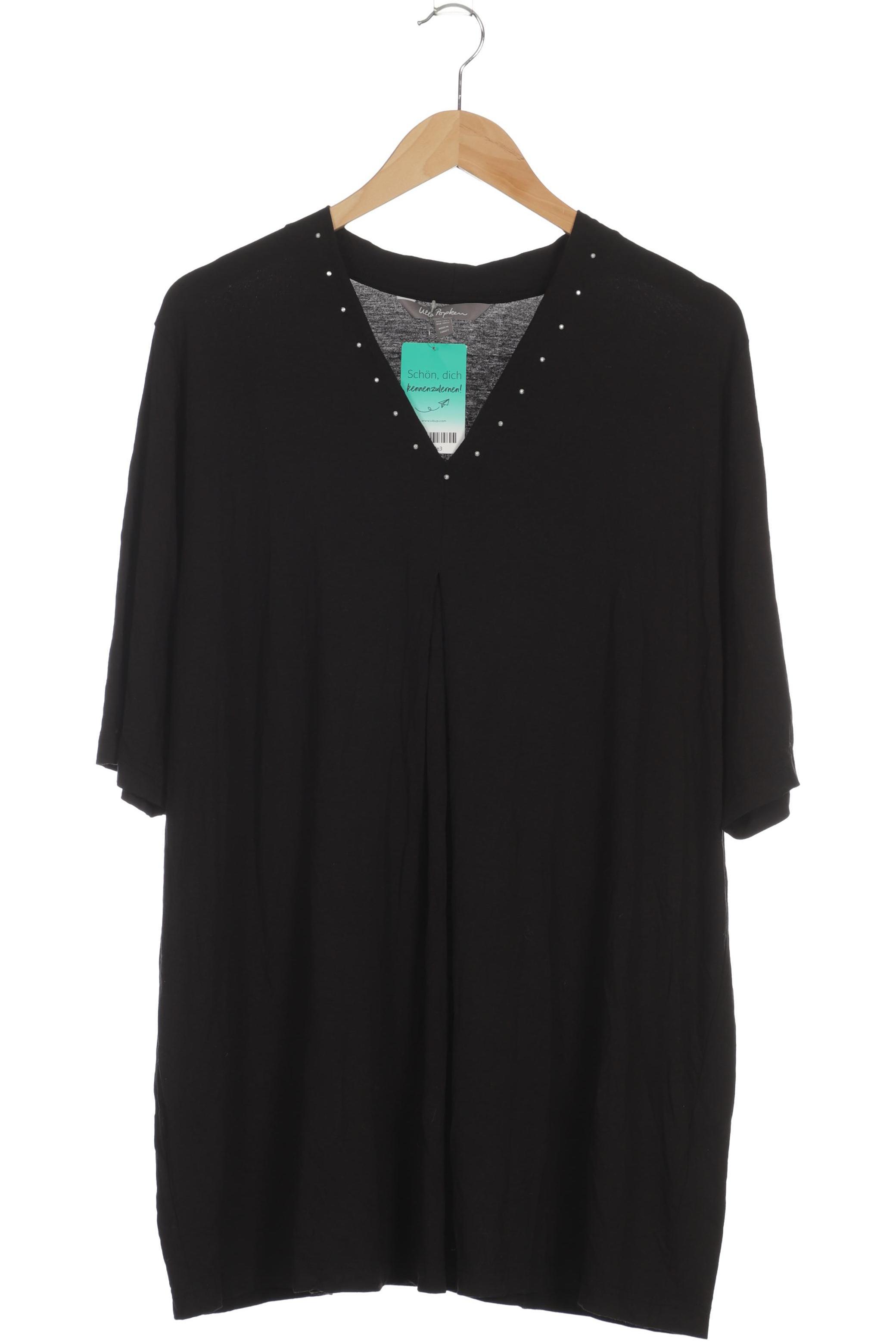 

Ulla Popken Damen T-Shirt, schwarz, Gr. 50