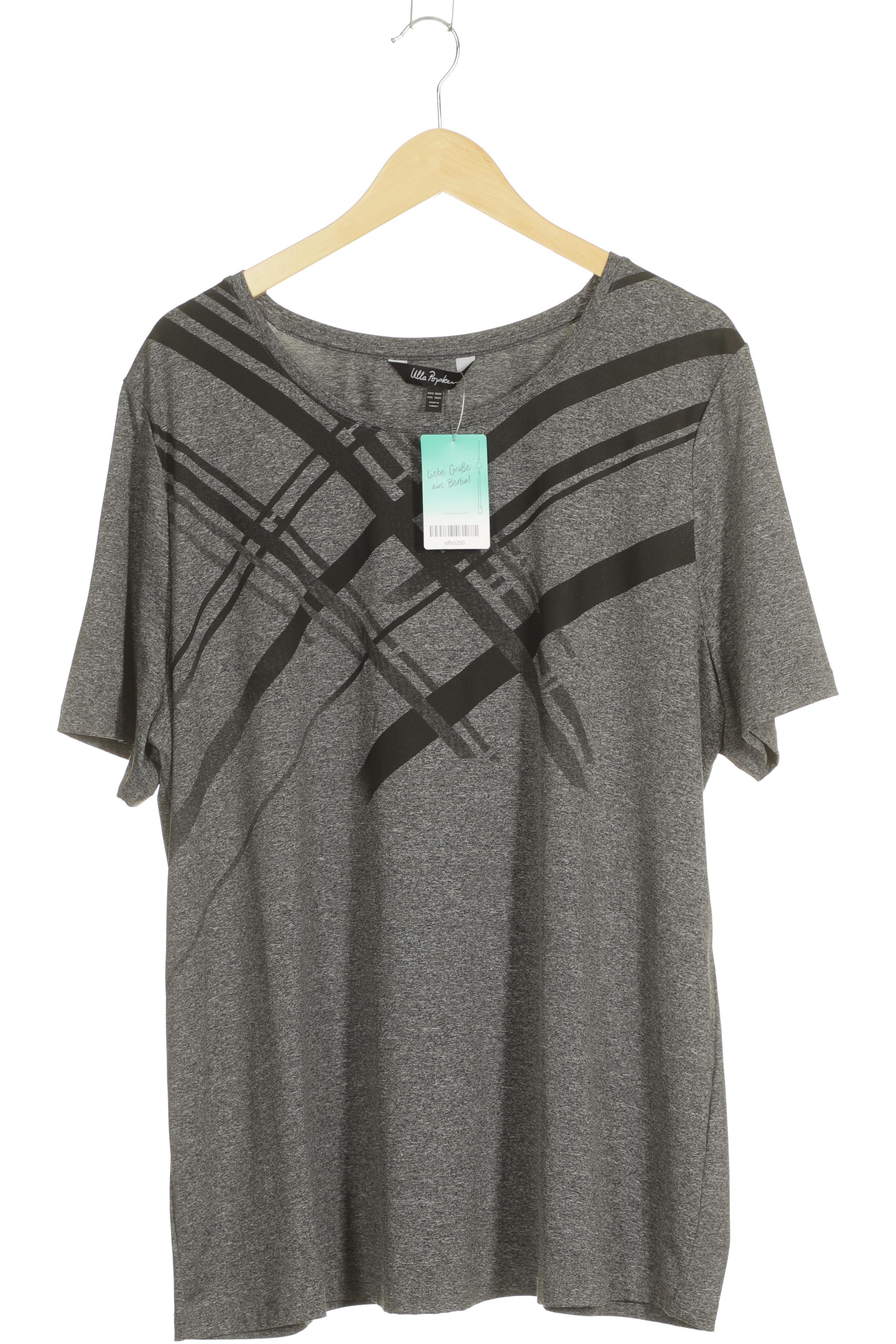 

Ulla Popken Damen T-Shirt, grau, Gr. 50
