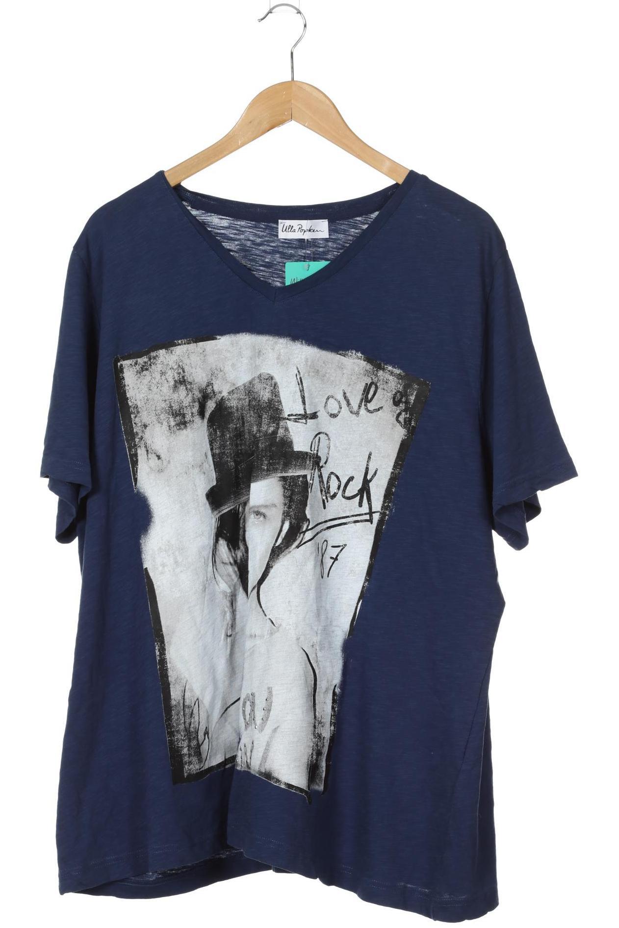 

Ulla Popken Damen T-Shirt, blau, Gr. 54