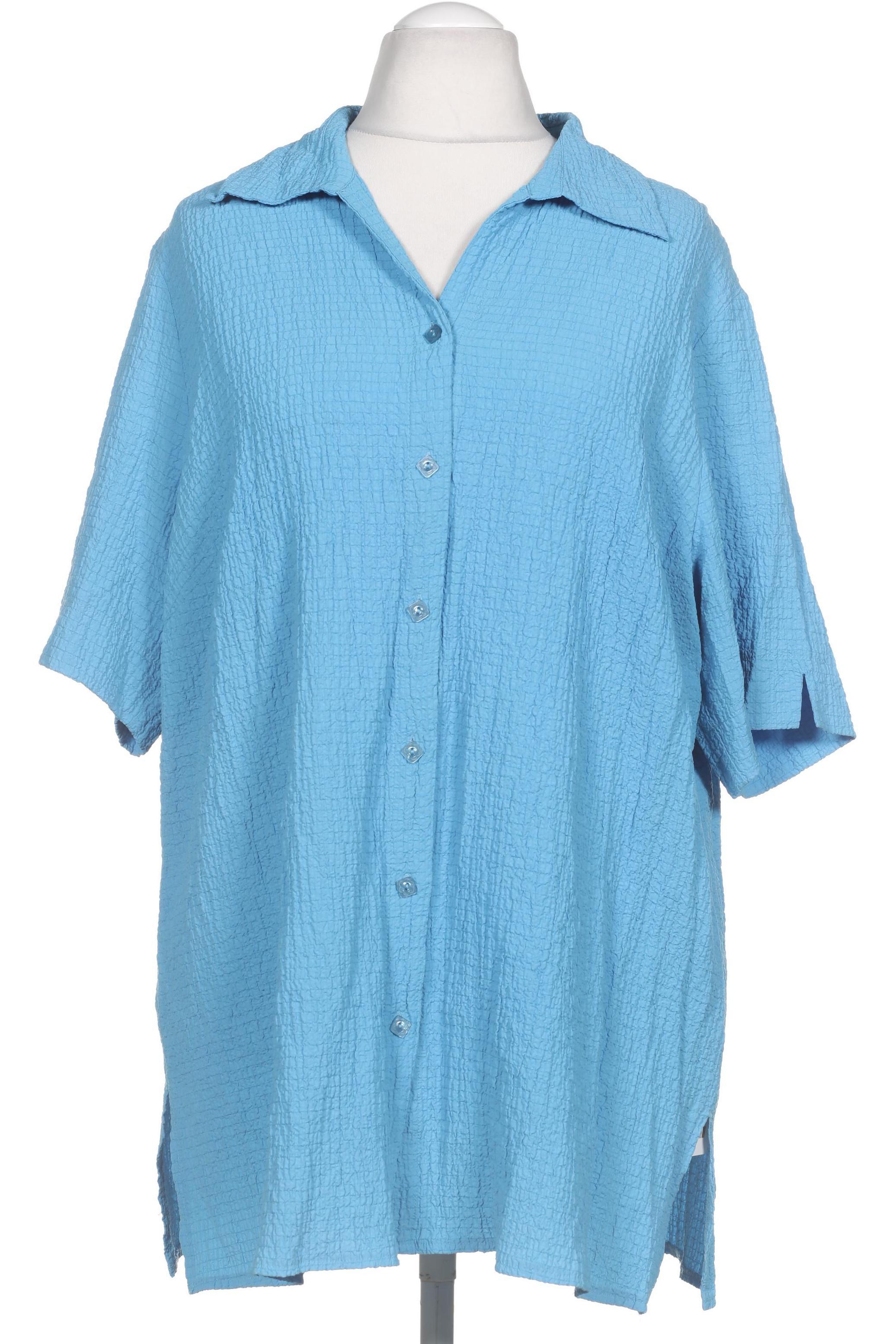 

Ulla Popken Damen Bluse, blau, Gr. 50