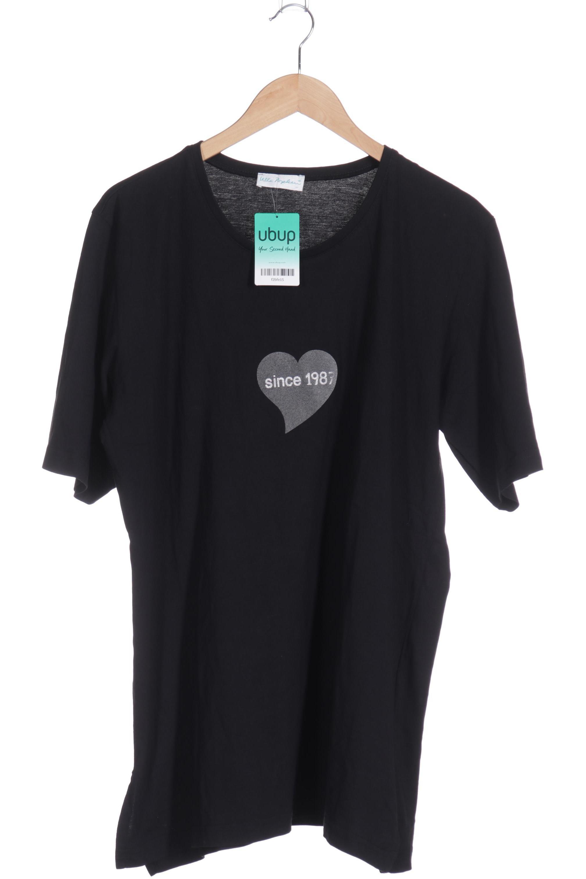 

Ulla Popken Damen T-Shirt, schwarz, Gr. 42