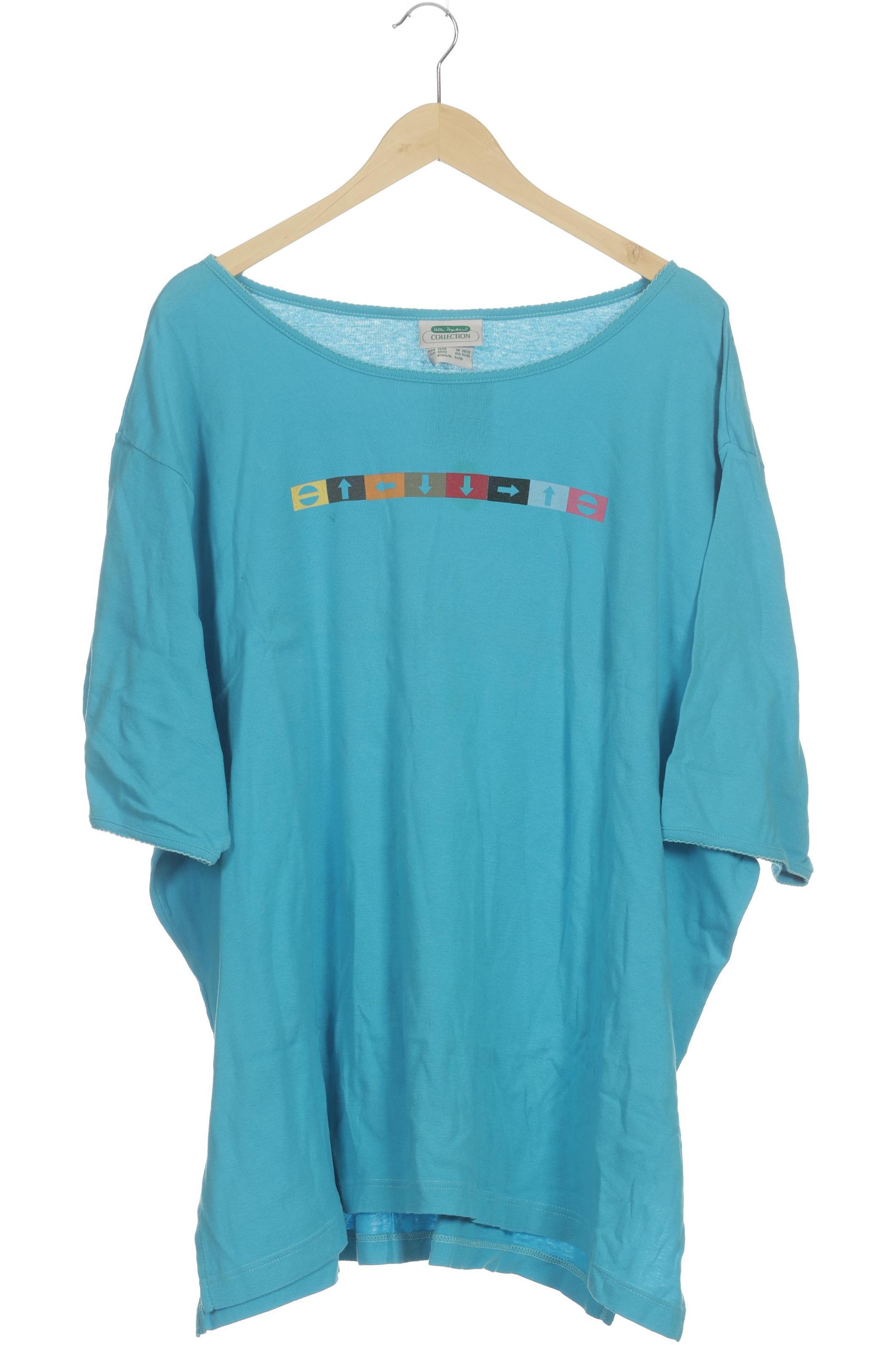 

Ulla Popken Damen T-Shirt, blau, Gr. 54