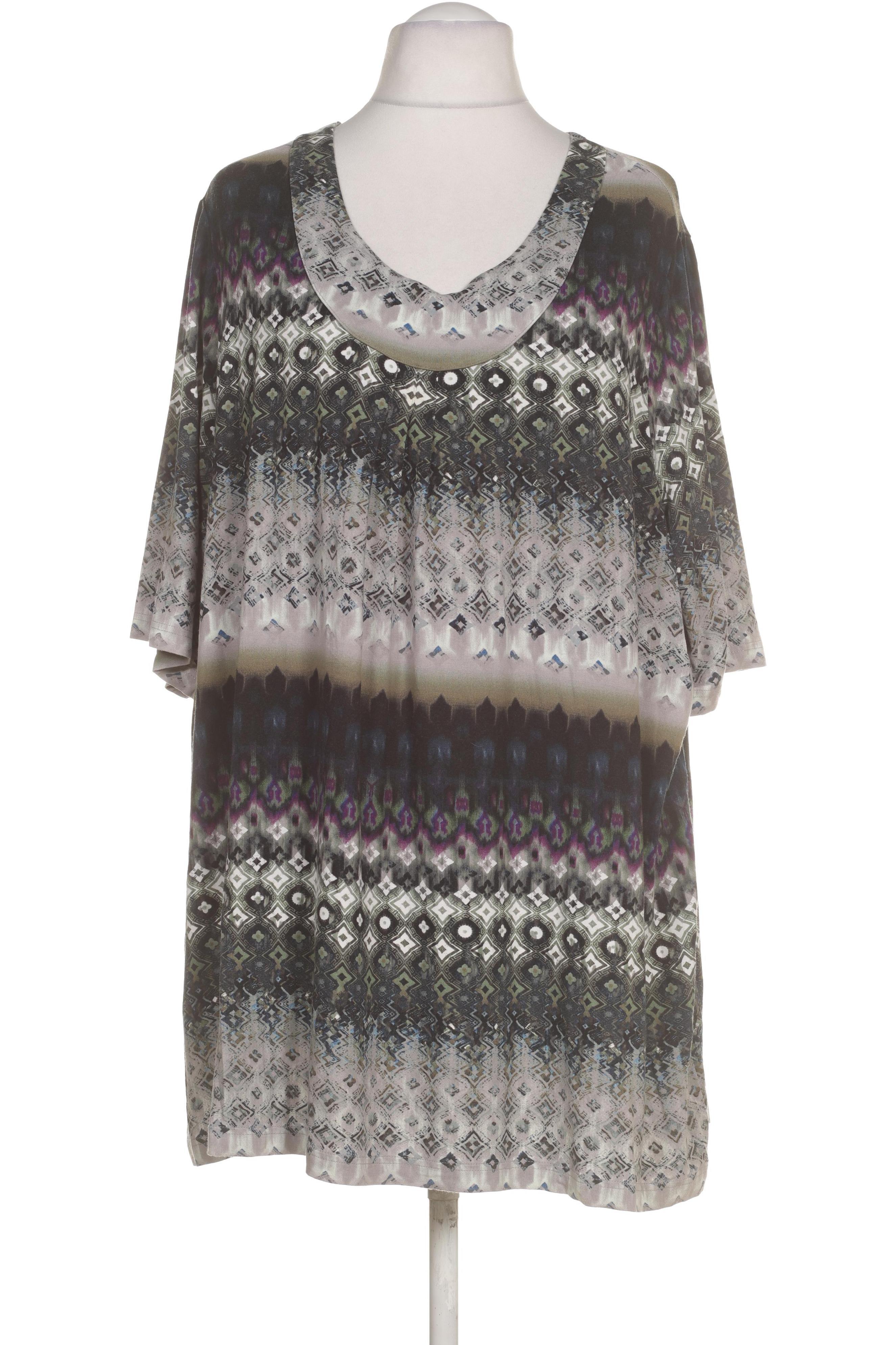 

Ulla Popken Damen T-Shirt, grau, Gr. 58