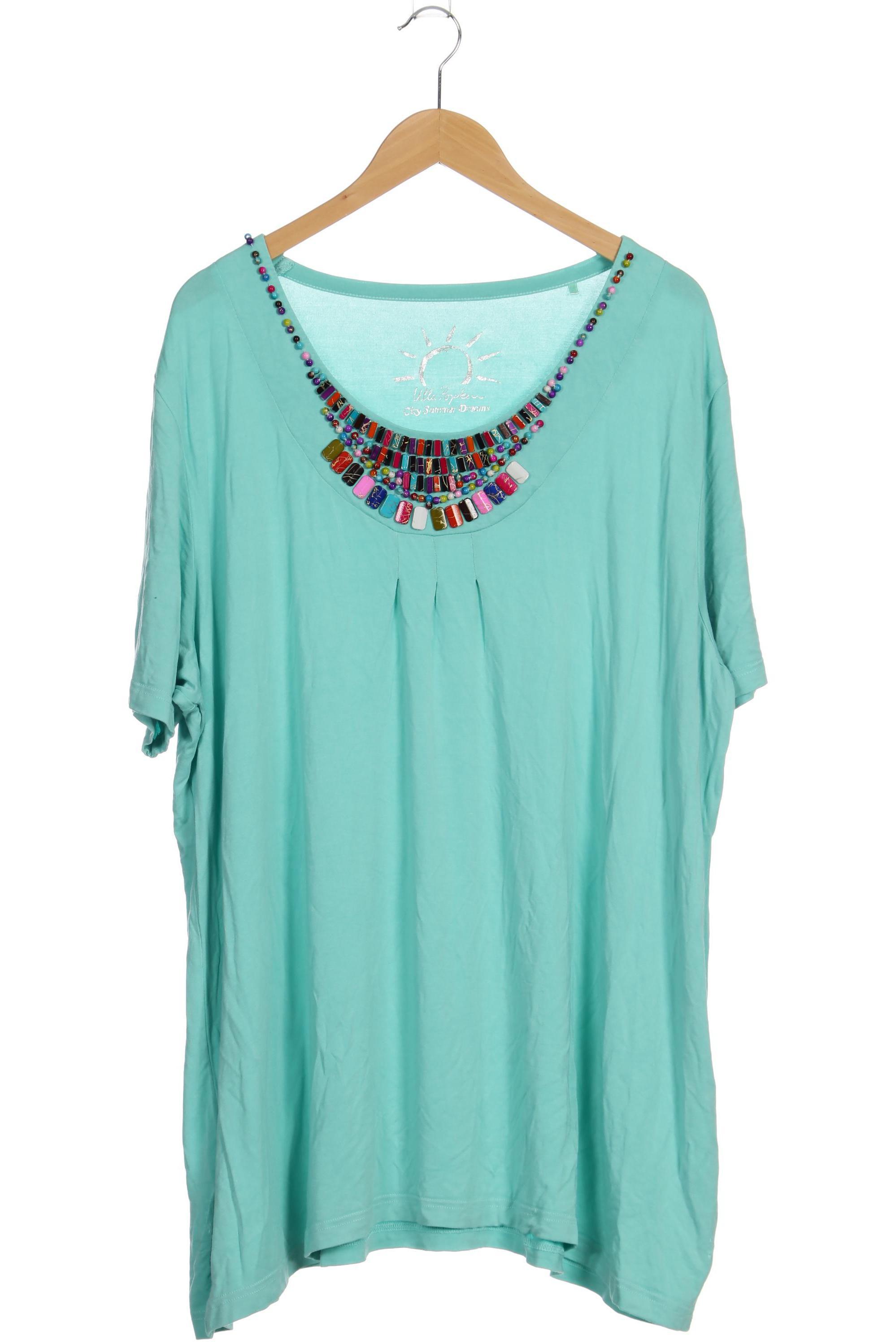 

Ulla Popken Damen T-Shirt, blau, Gr. 54