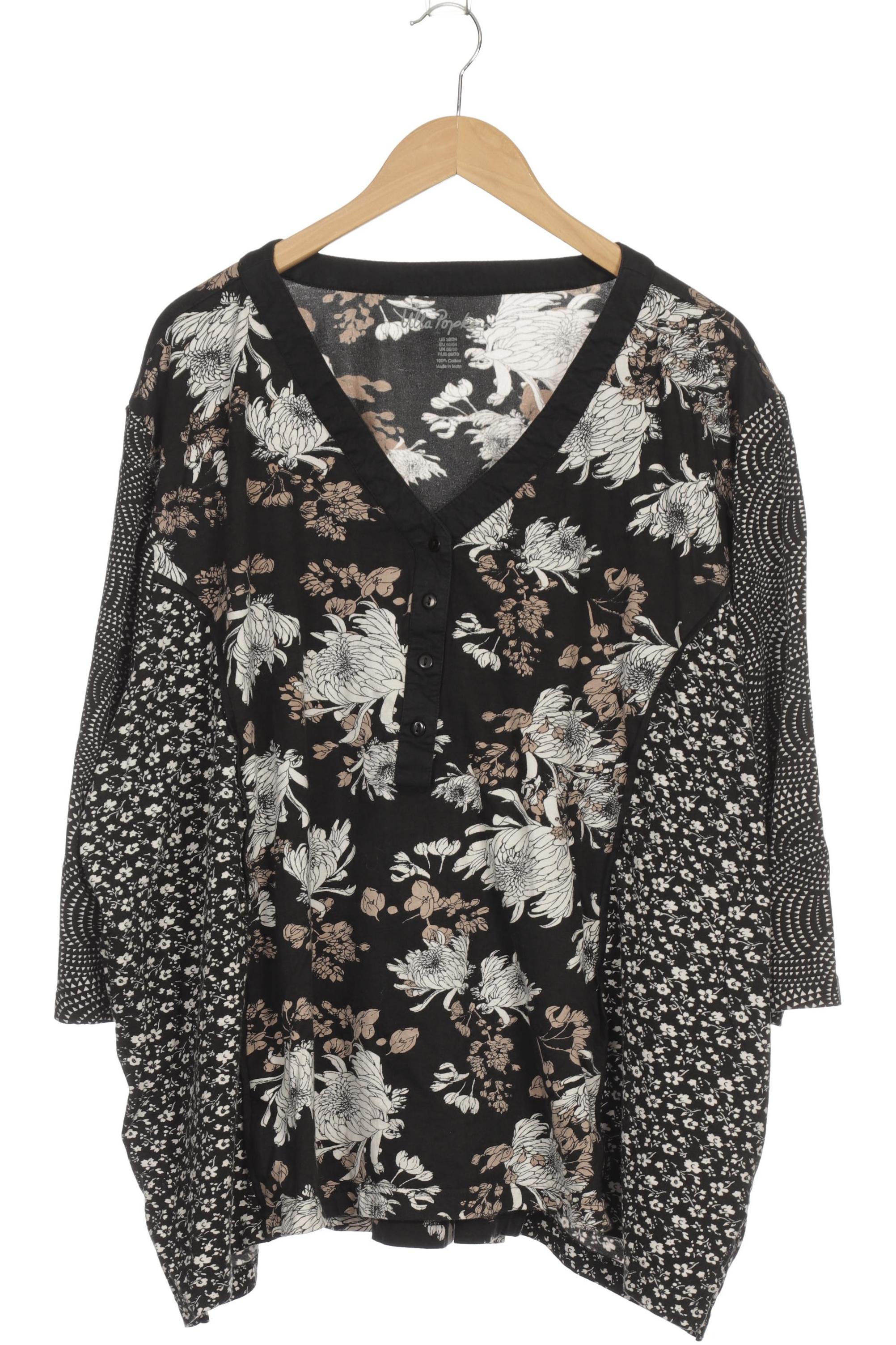 

Ulla Popken Damen T-Shirt, schwarz, Gr. 62