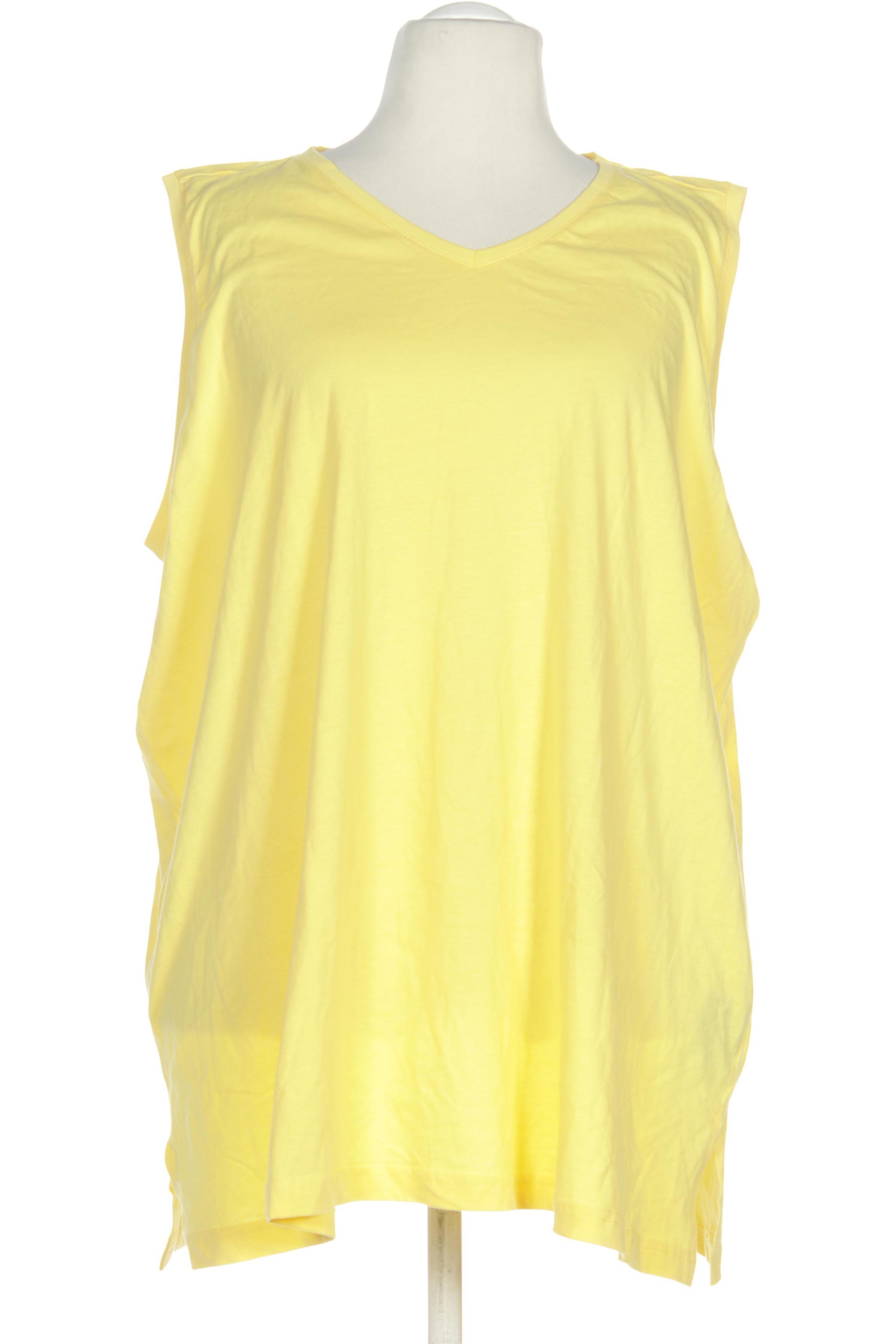 

Ulla Popken Damen Top, gelb, Gr. 54