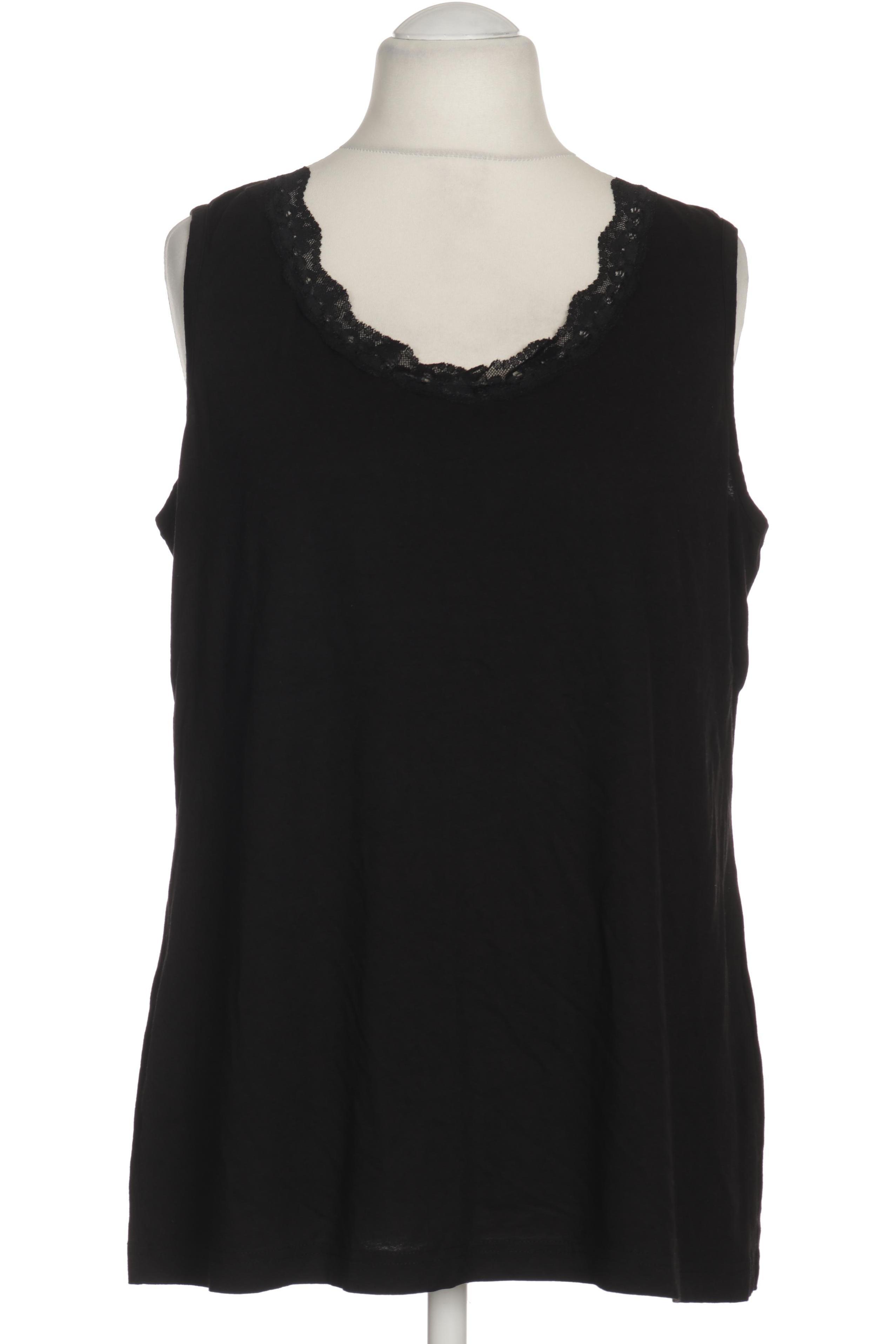 

Ulla Popken Damen Top, schwarz, Gr. 46