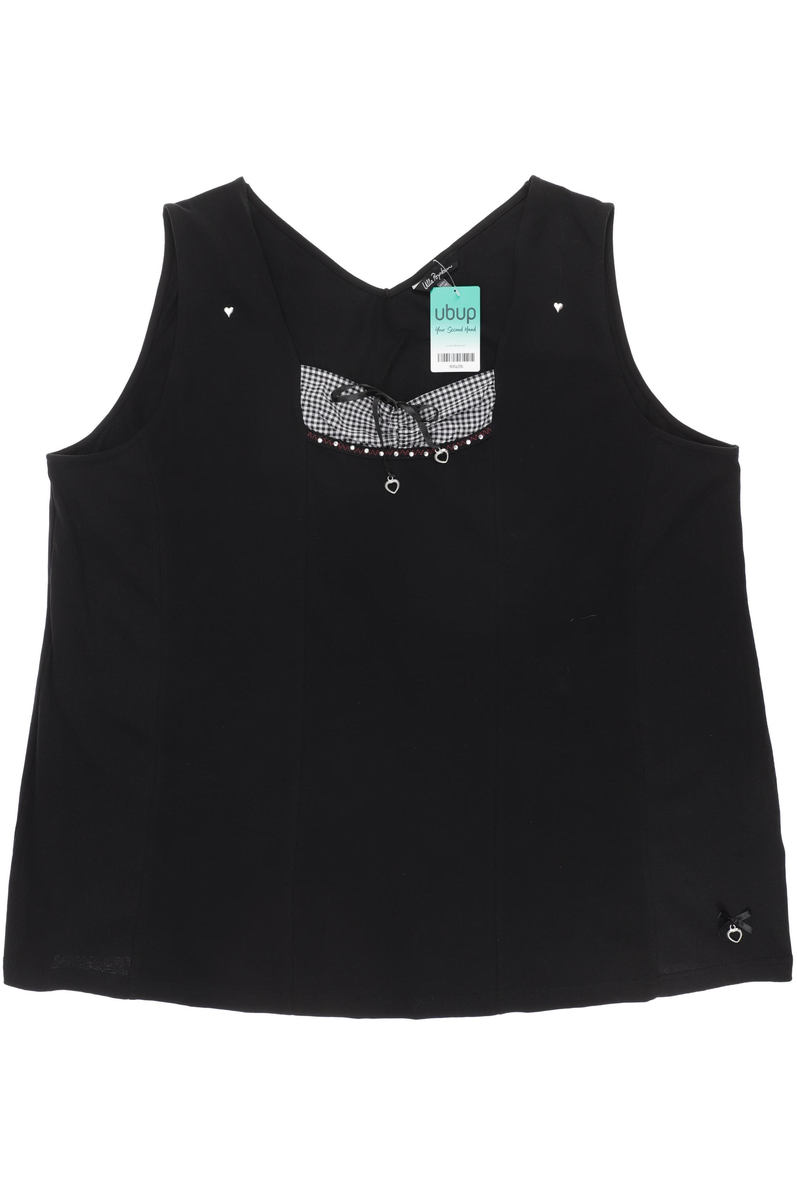 

Ulla Popken Damen Top, schwarz, Gr. 58