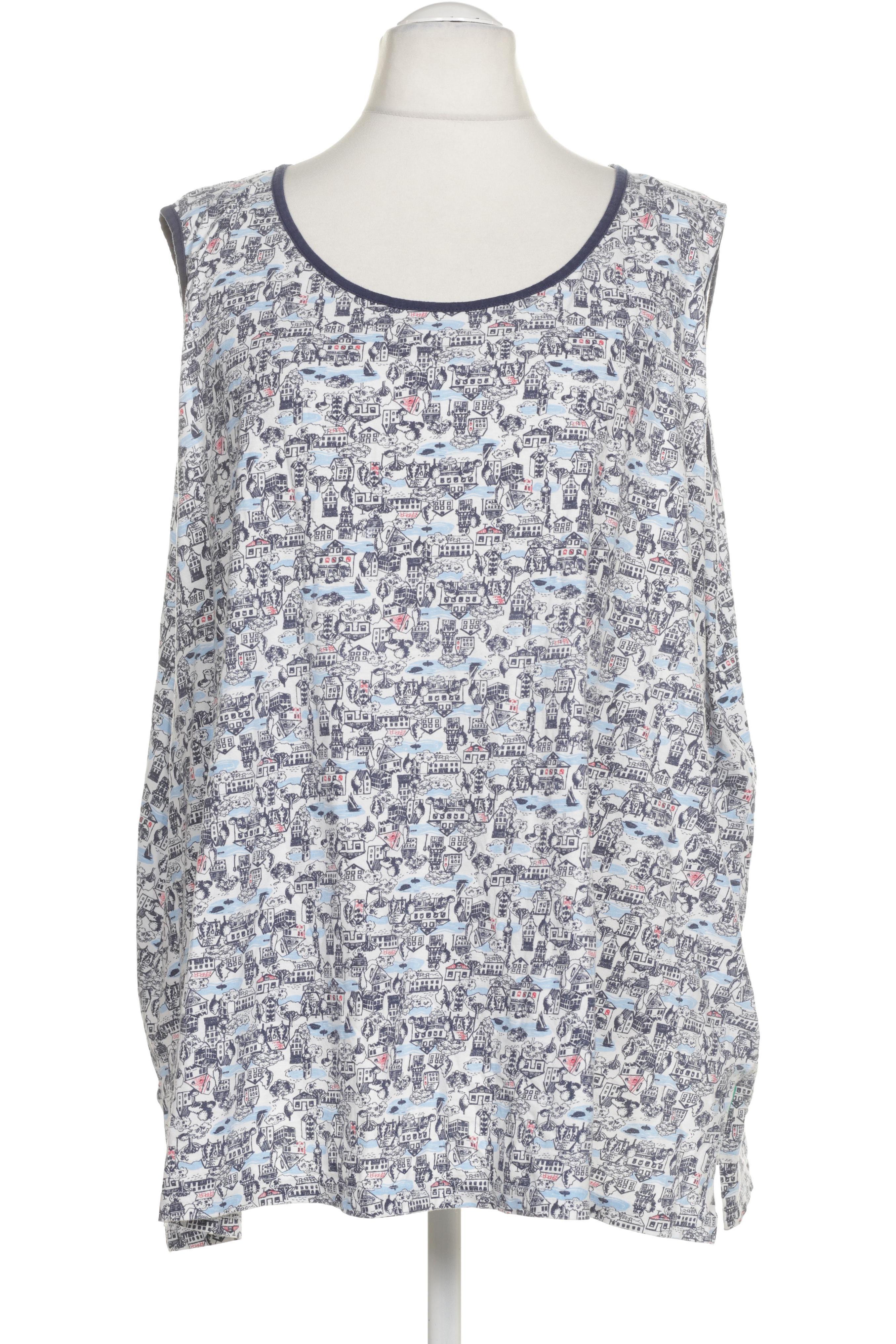 

Ulla Popken Damen Top, blau, Gr. 58