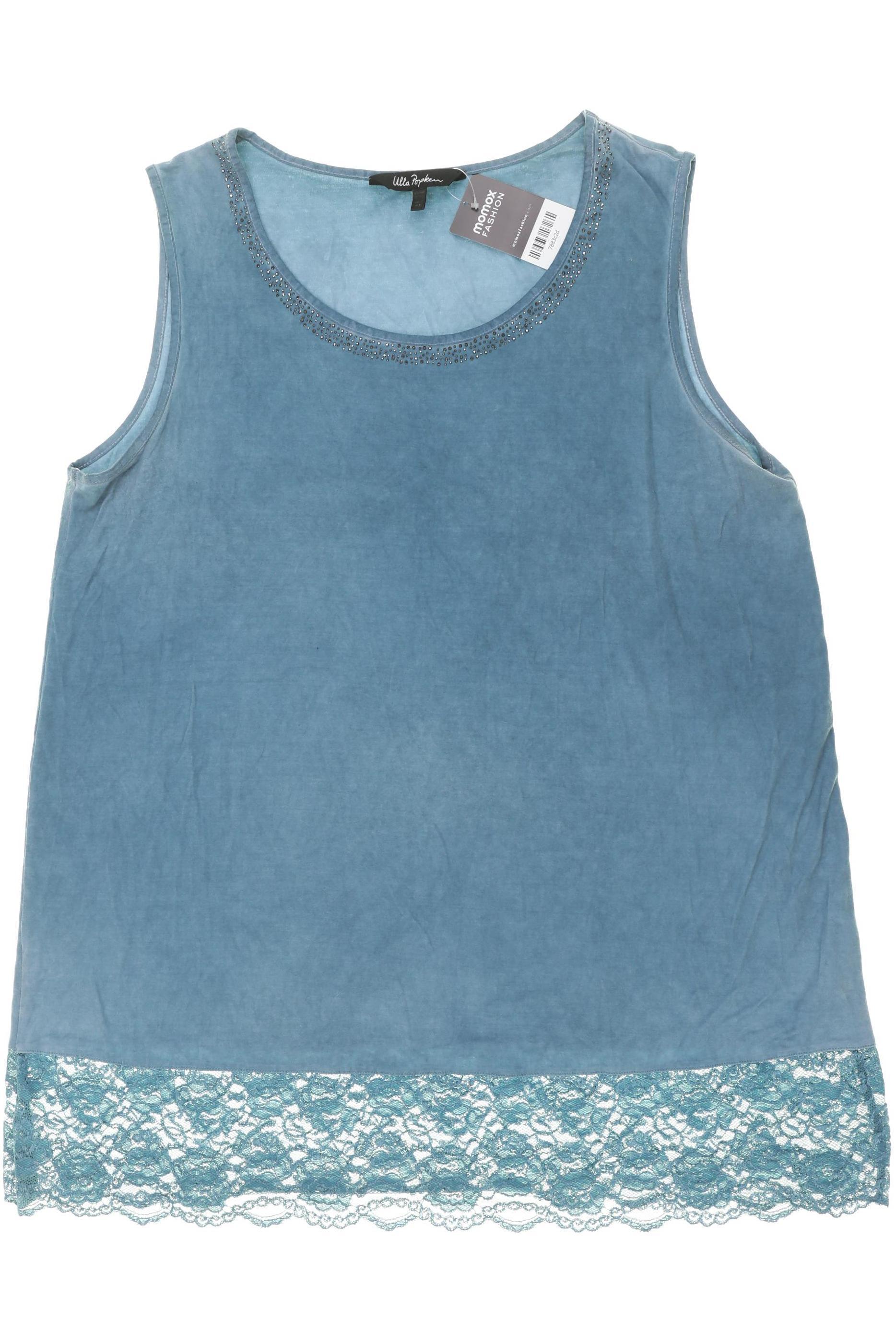 

Ulla Popken Damen Top, türkis, Gr. 46