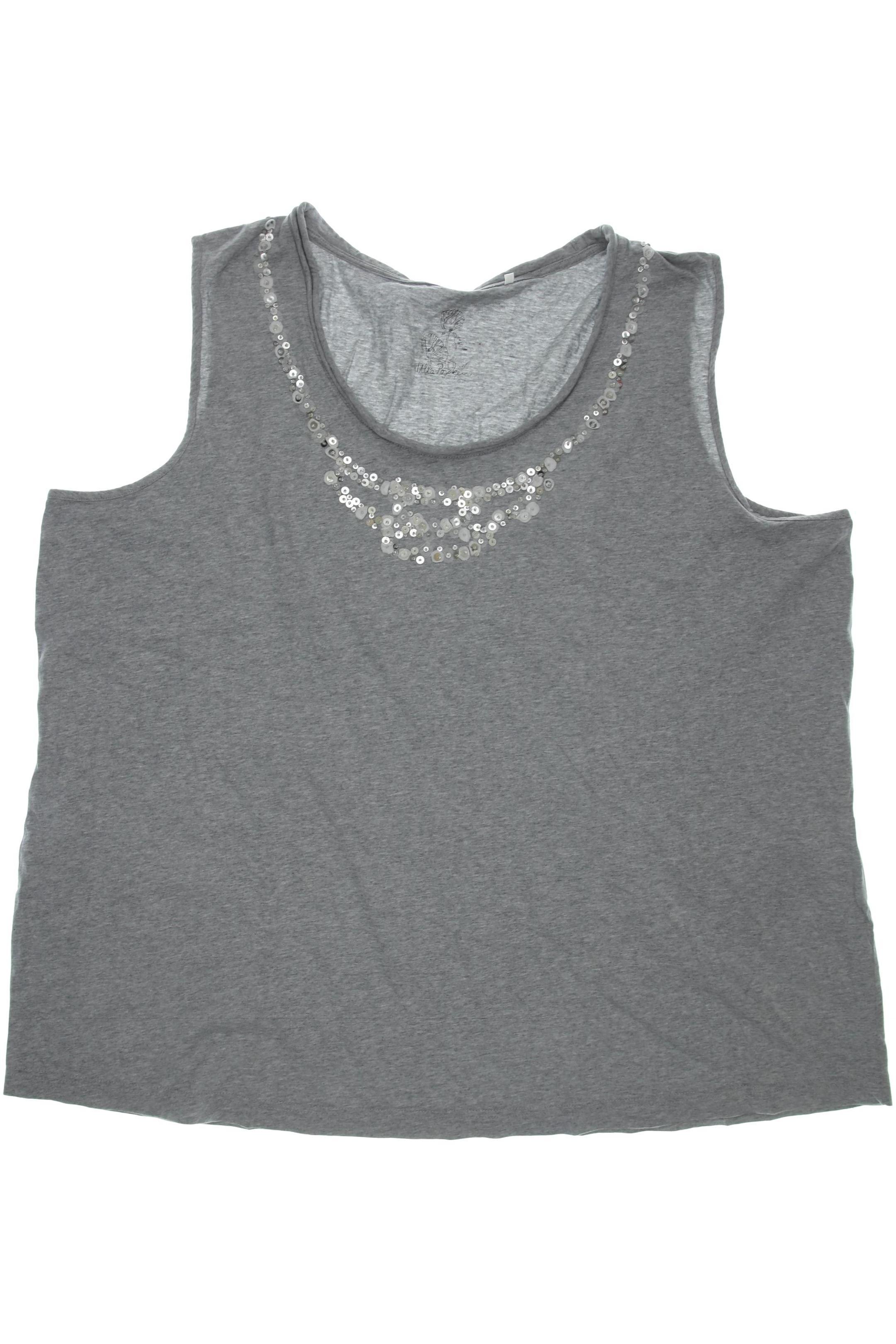 

Ulla Popken Damen Top, grau, Gr. 54