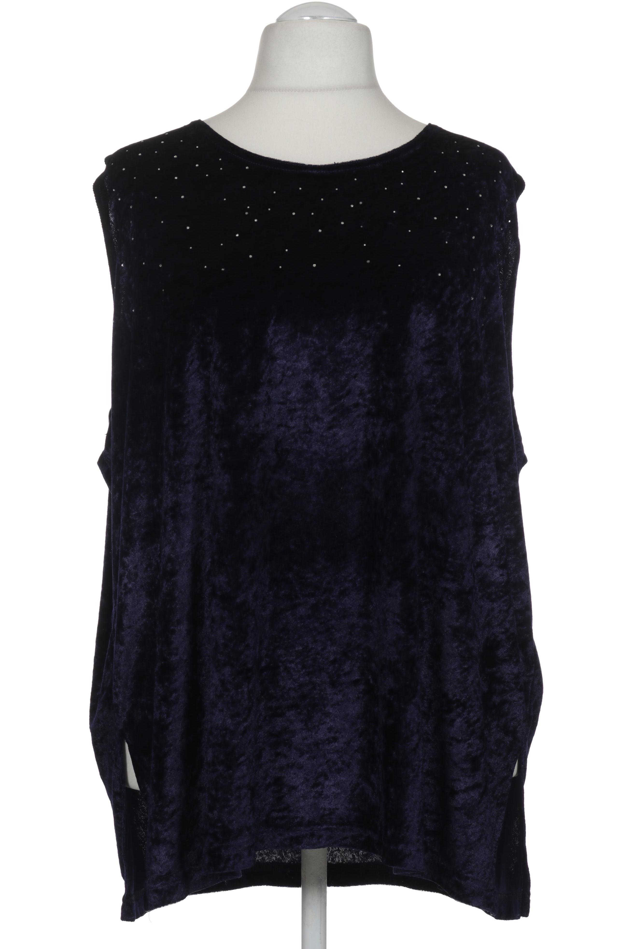 

Ulla Popken Damen Top, blau, Gr. 58