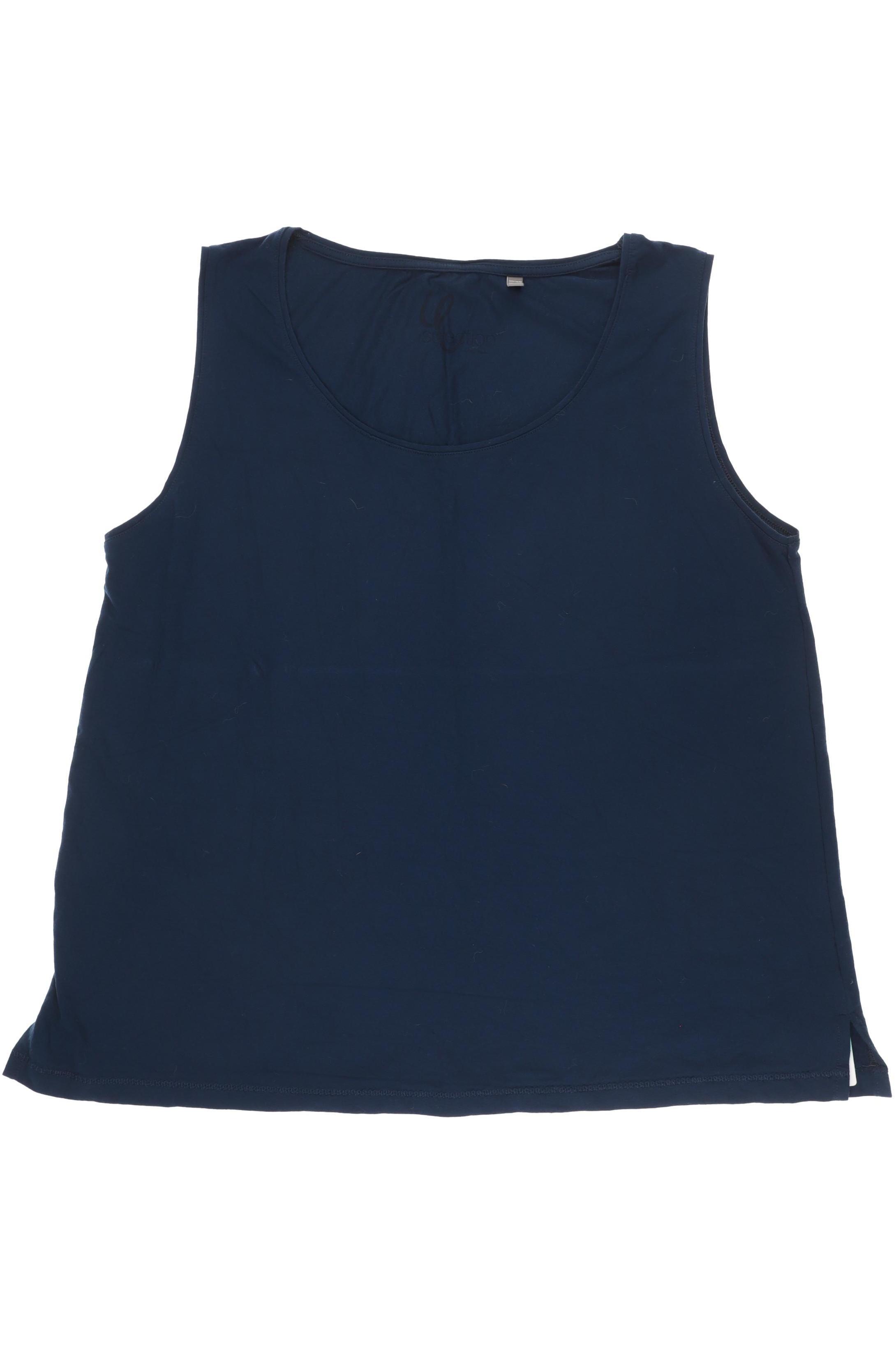 

Ulla Popken Damen Top, blau, Gr. 46