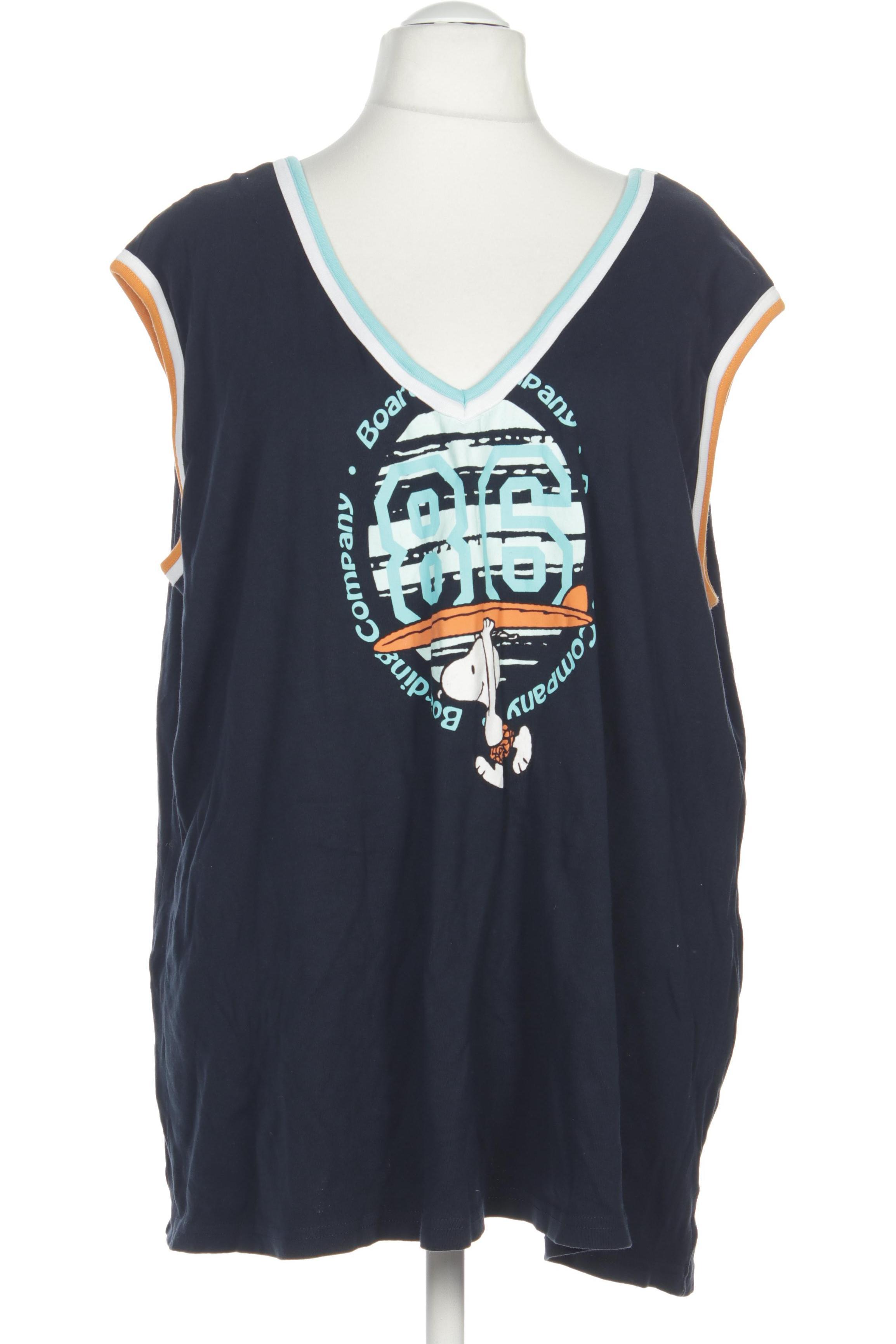 

Ulla Popken Damen Top, blau, Gr. 58