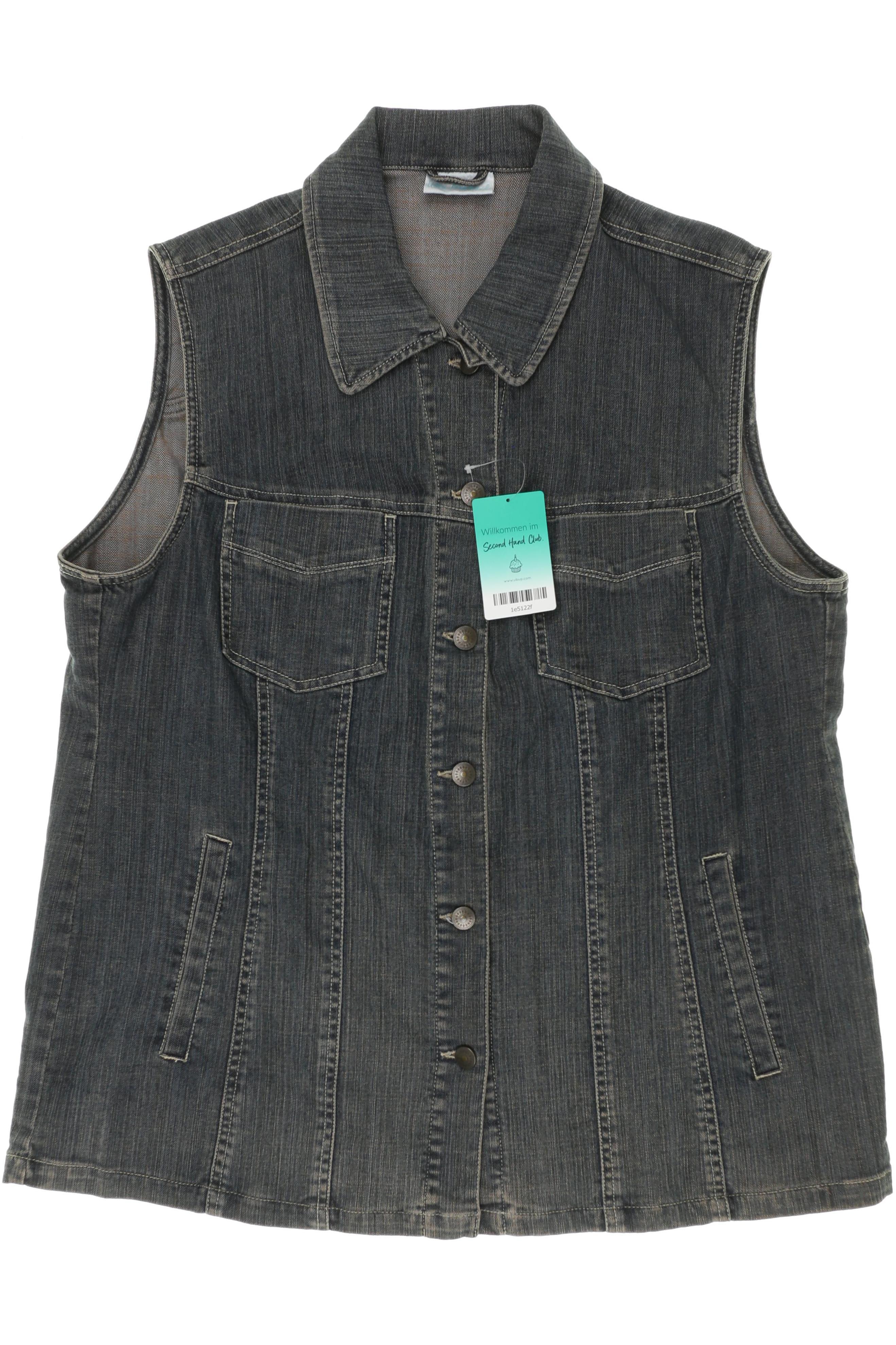 

Ulla Popken Damen Weste, blau, Gr. 48