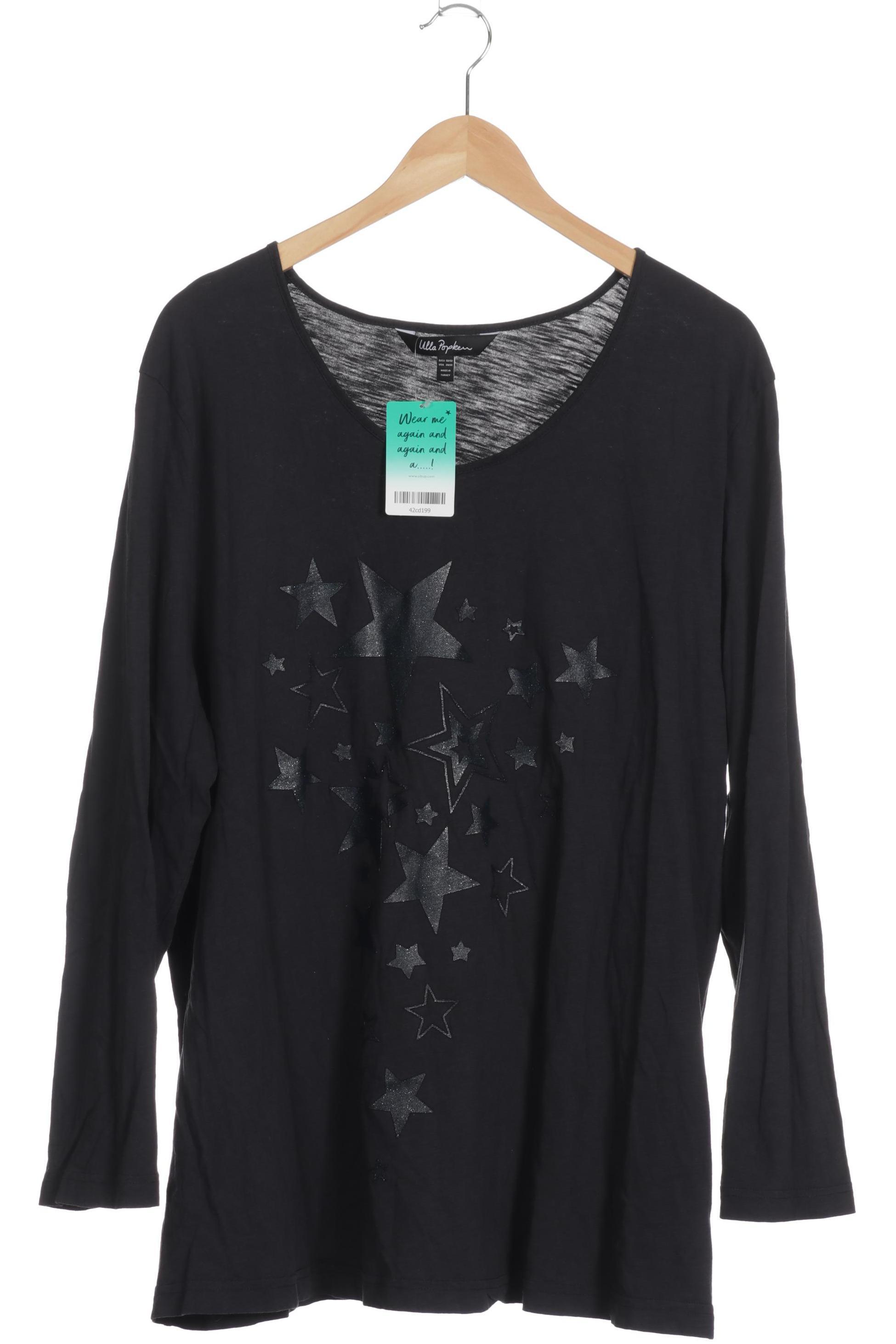 

Ulla Popken Damen Langarmshirt, schwarz, Gr. 50