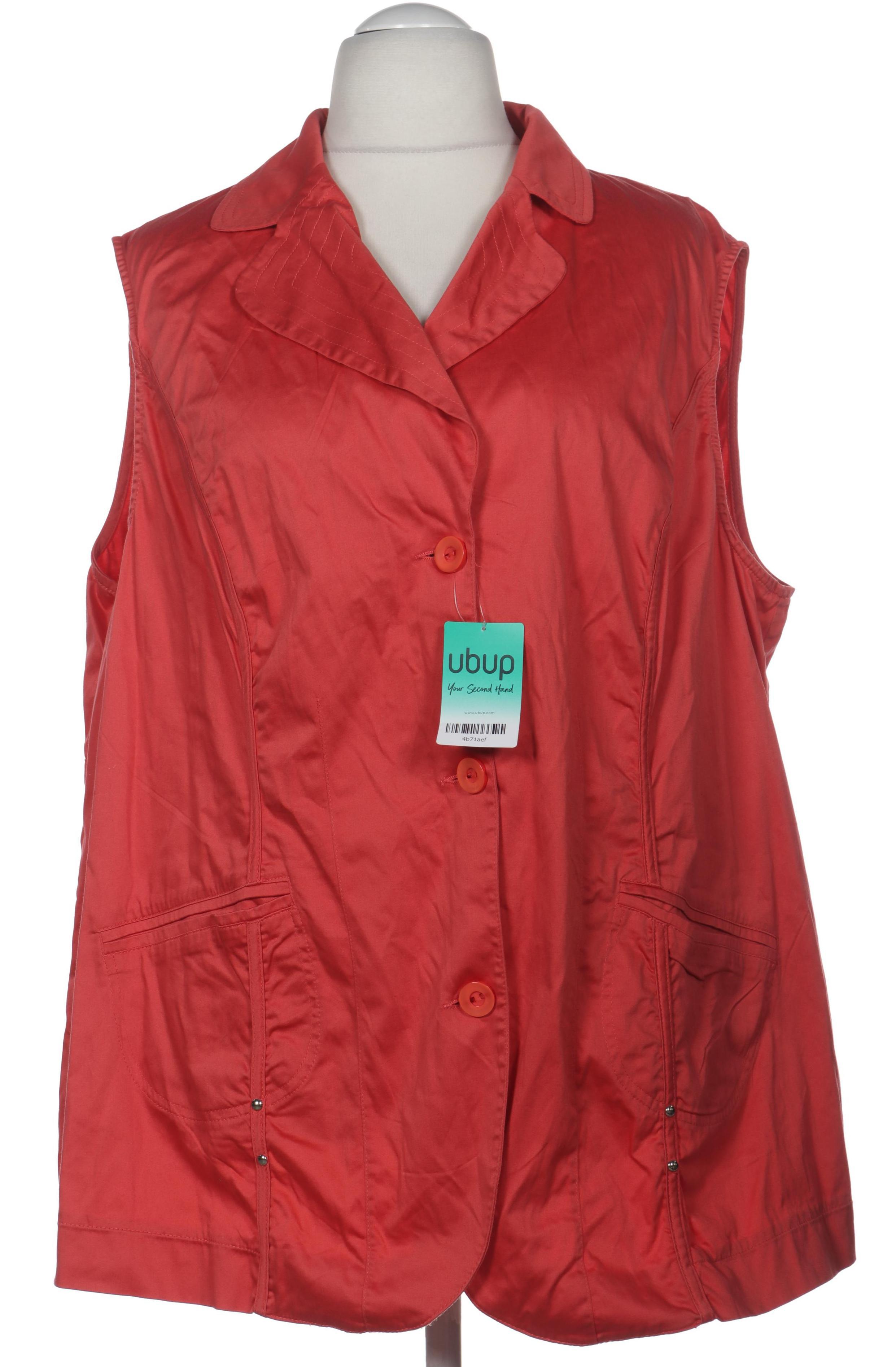 

Ulla Popken Damen Weste, rot, Gr. 56