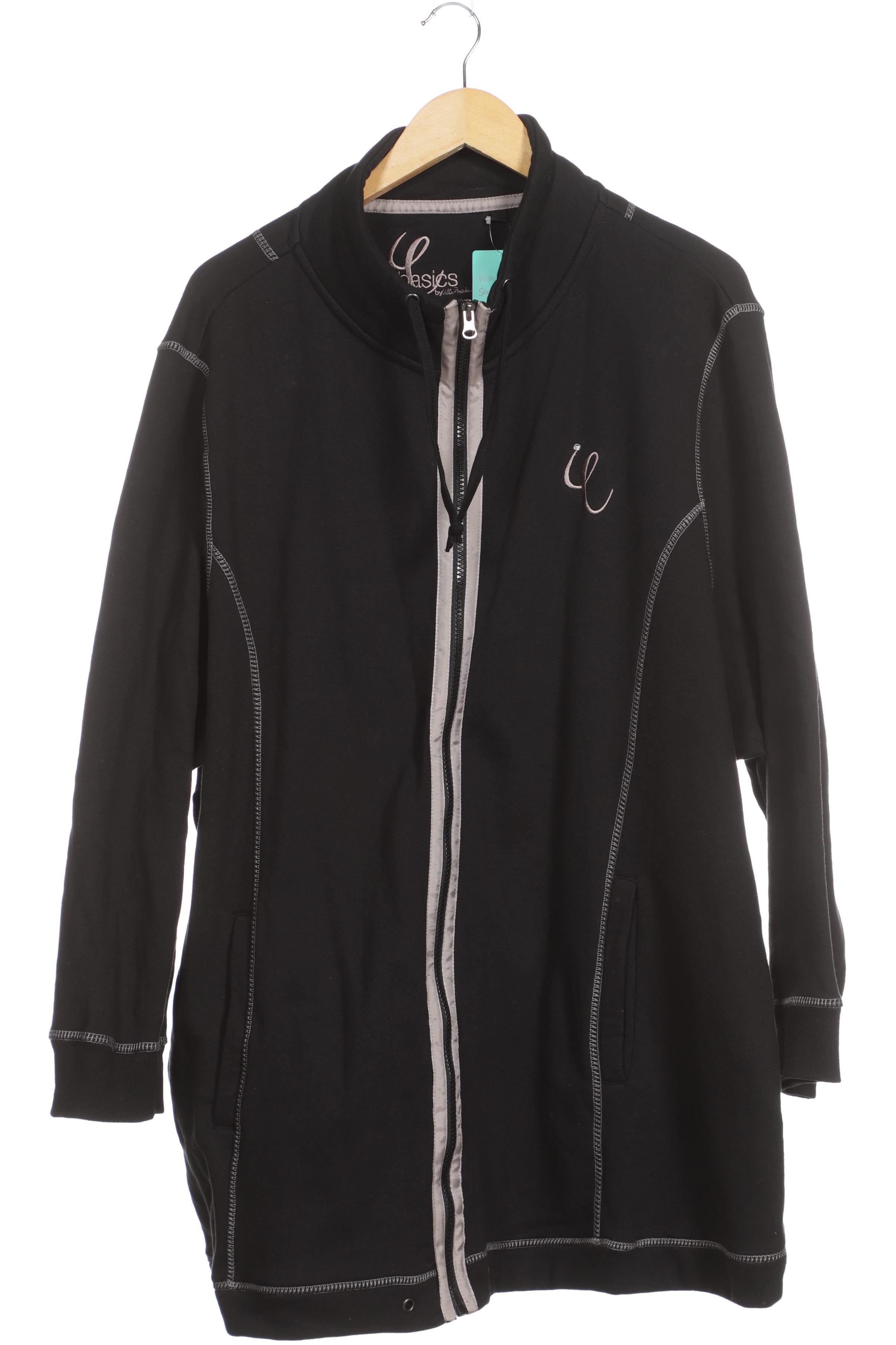 

Ulla Popken Damen Strickjacke, schwarz, Gr. 58