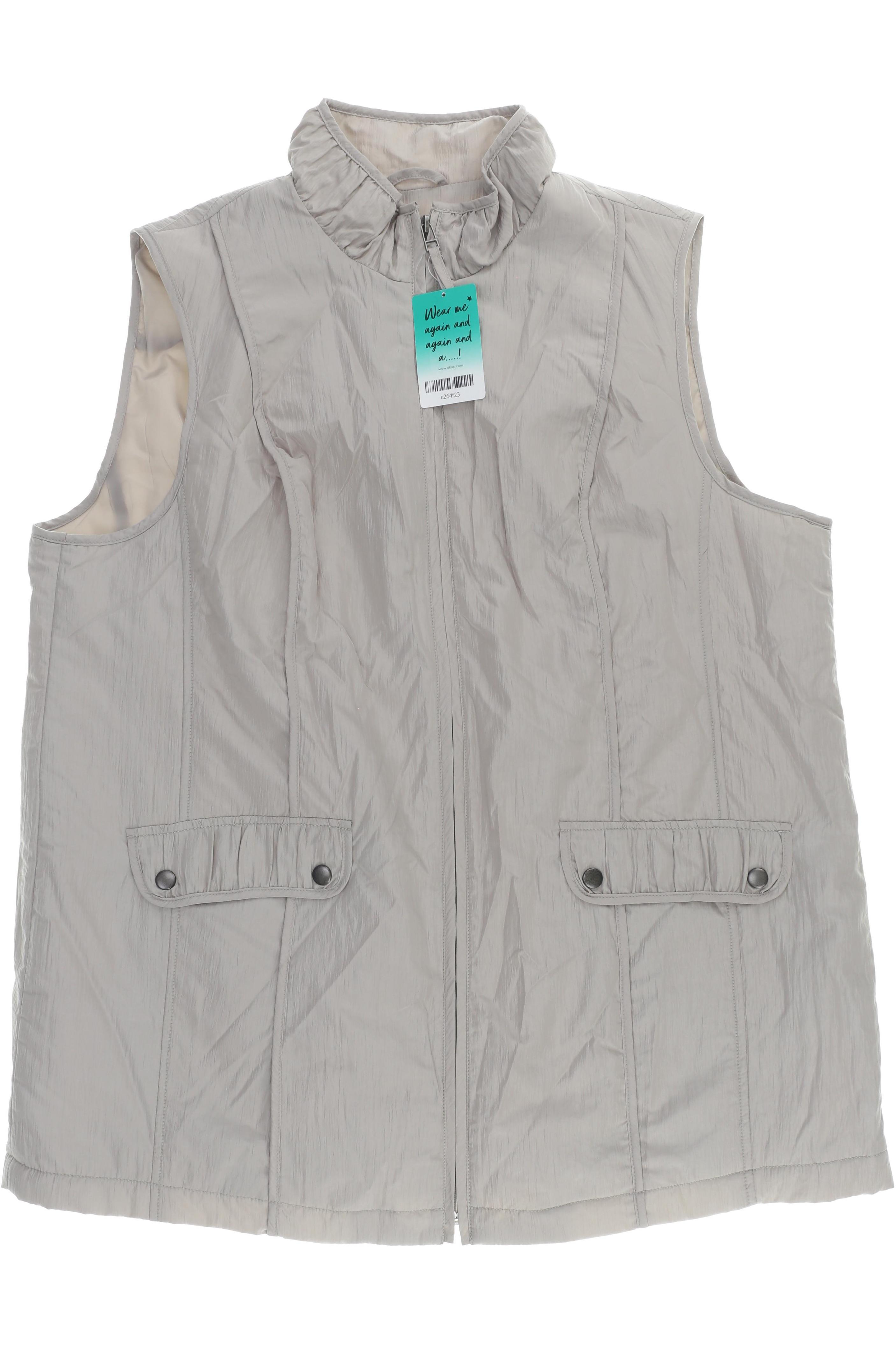 

Ulla Popken Damen Weste, beige, Gr. 46