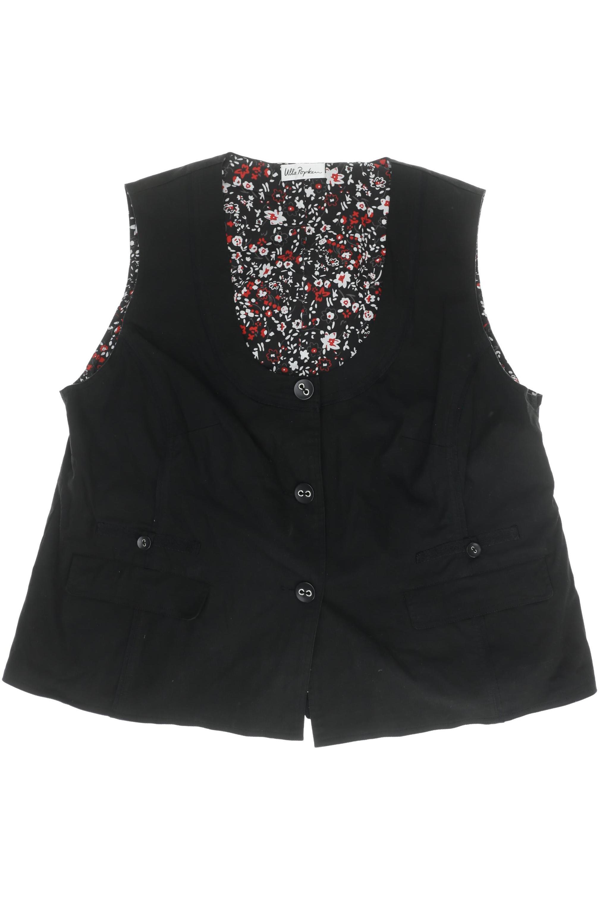 

Ulla Popken Damen Weste, schwarz, Gr. 52