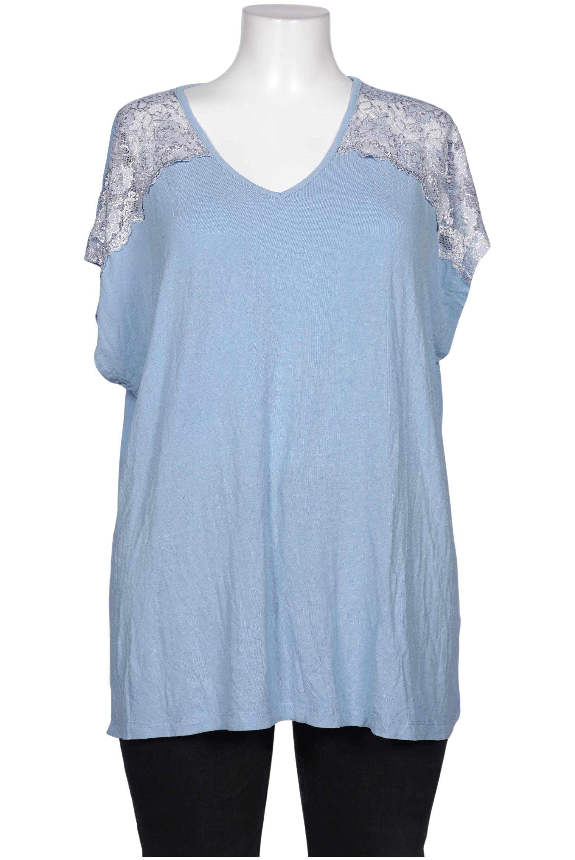 

Ulla Popken Damen T-Shirt, hellblau, Gr. 46