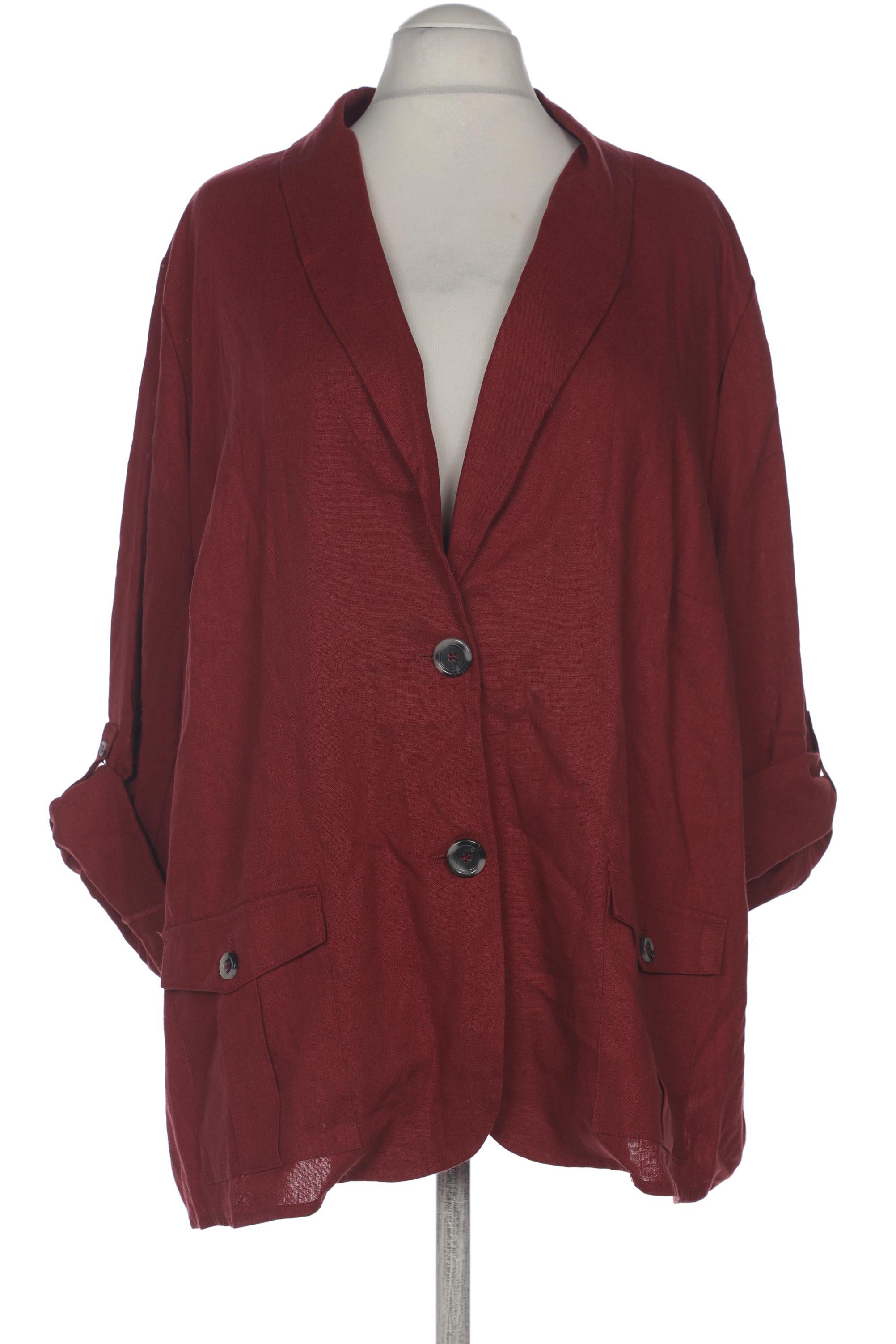 

Ulla Popken Damen Blazer, bordeaux, Gr. 54