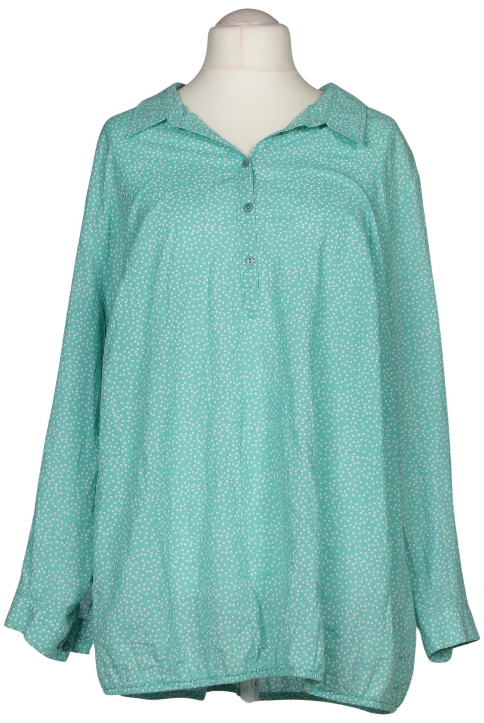 

Ulla Popken Damen Bluse, türkis, Gr. 54