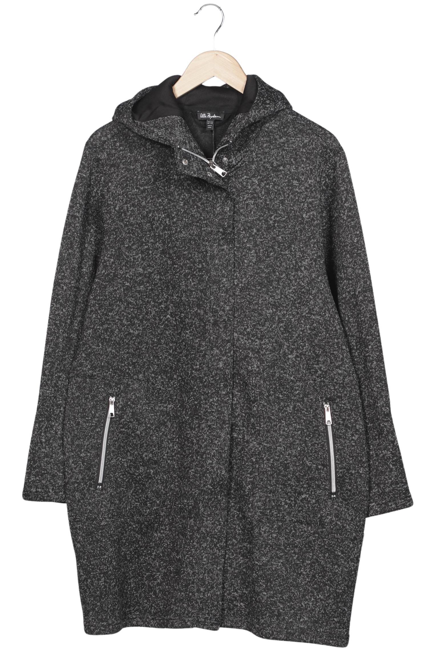 

Ulla Popken Damen Kapuzenpullover, grau, Gr. 46